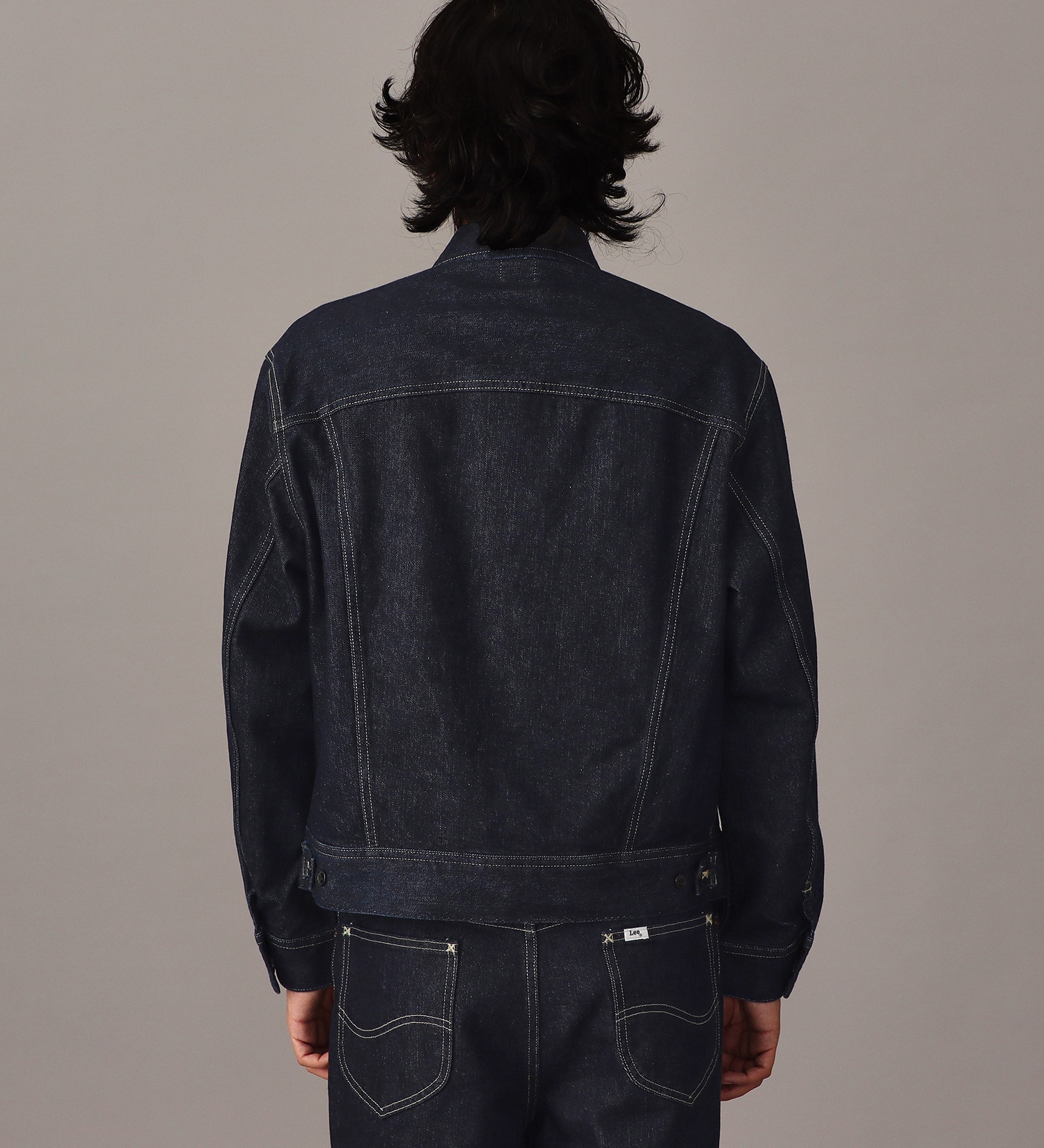 Lee(リー)の【予約】【101 101周年記念特別モデル】ANNIVERSARY 101 RIDERS JACKET セットアップ可|ジャケット/アウター/デニムジャケット/メンズ|インディゴブルー