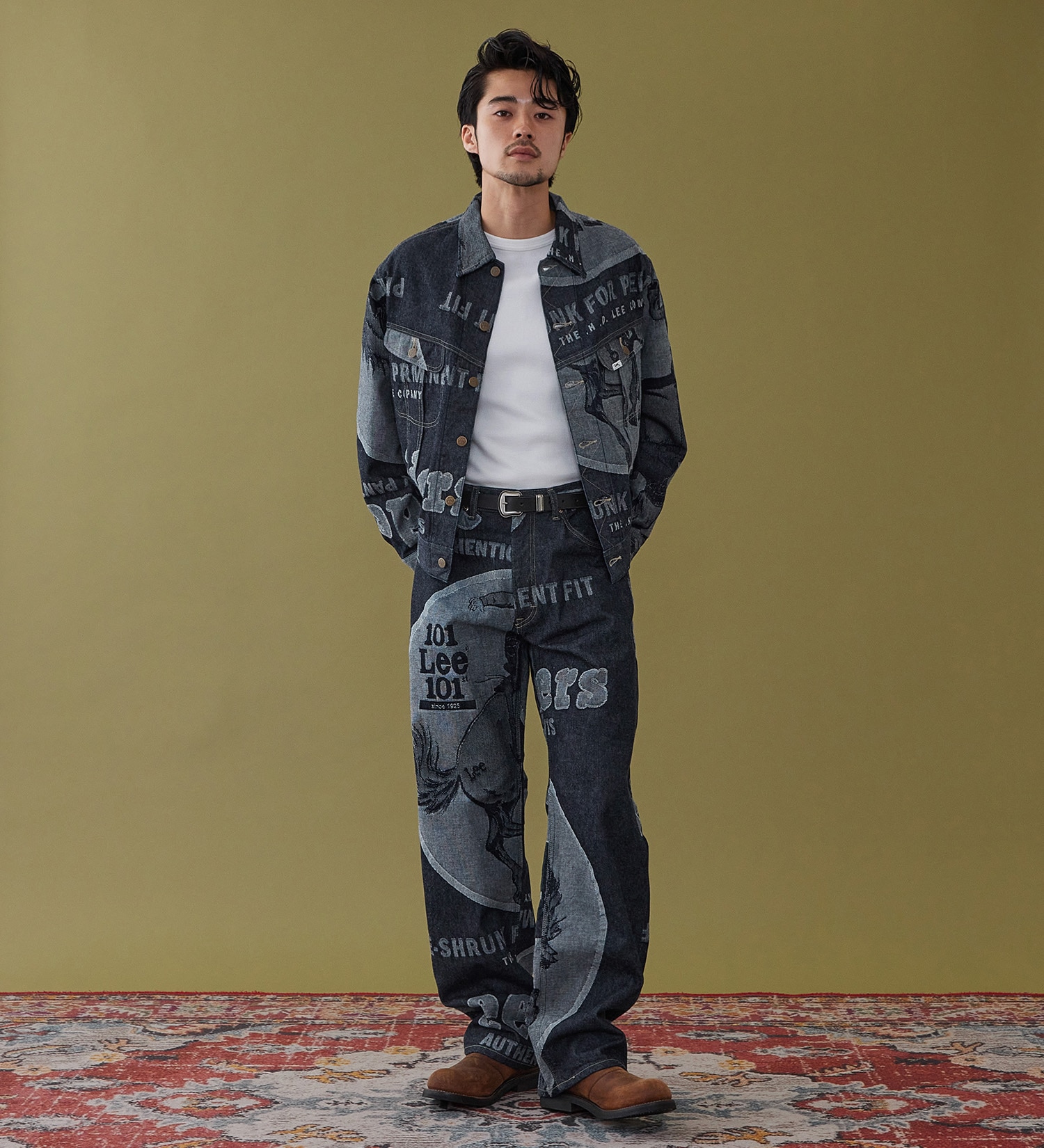 Lee(リー)の【予約P】【101 101周年記念特別モデル】101 BUNNER JACKET / バナージャケット|ジャケット/アウター/デニムジャケット/メンズ|インディゴブルー