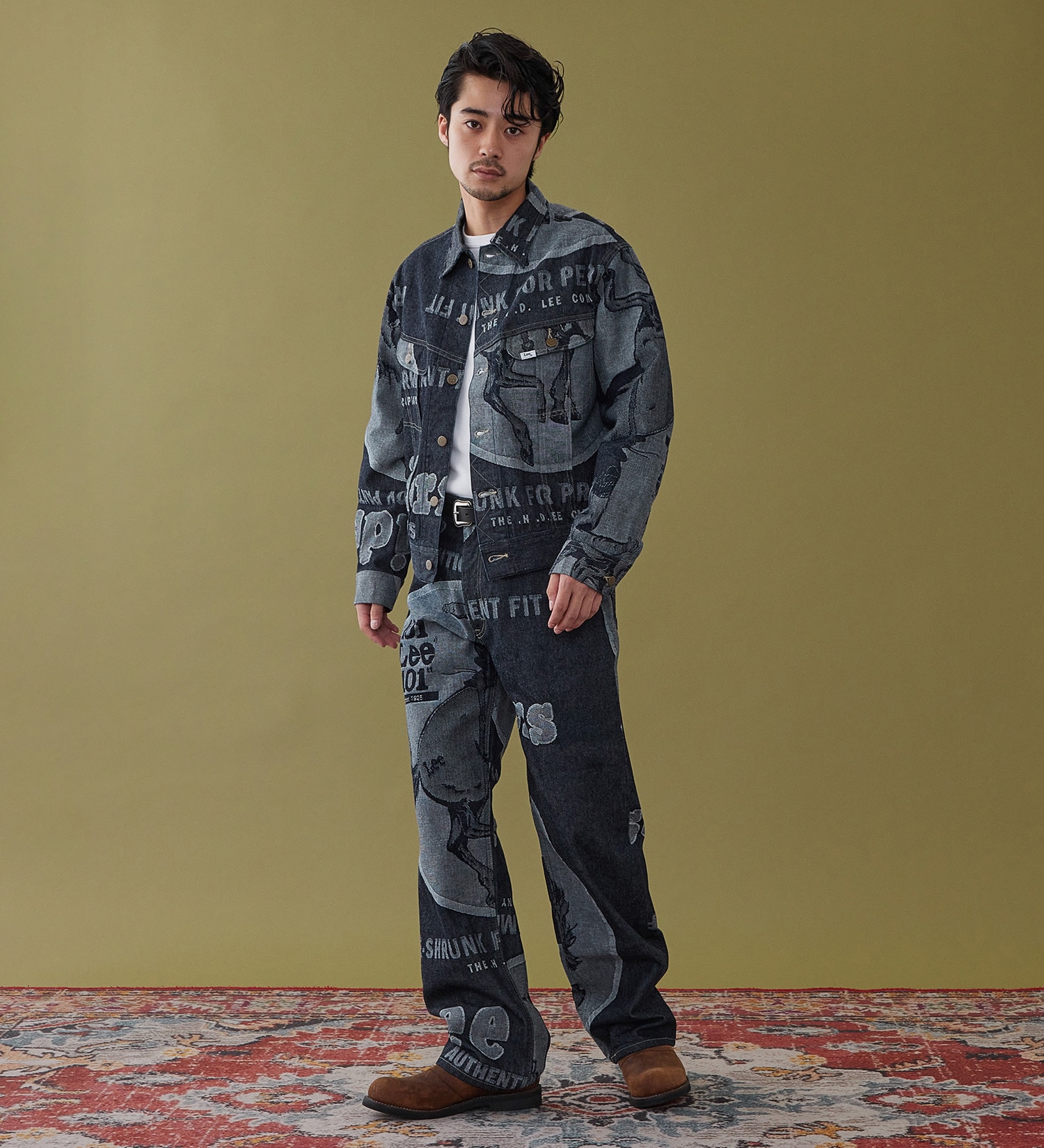 Lee(リー)の【予約P】【101 101周年記念特別モデル】101 BUNNER JACKET / バナージャケット|ジャケット/アウター/デニムジャケット/メンズ|インディゴブルー