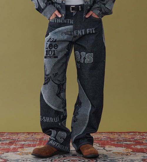 Lee(リー)の【予約P】【101 101周年記念特別モデル】101 BUNNER PANTS / バナーパンツ|パンツ/デニム/ジーンズパンツ/メンズ|インディゴブルー