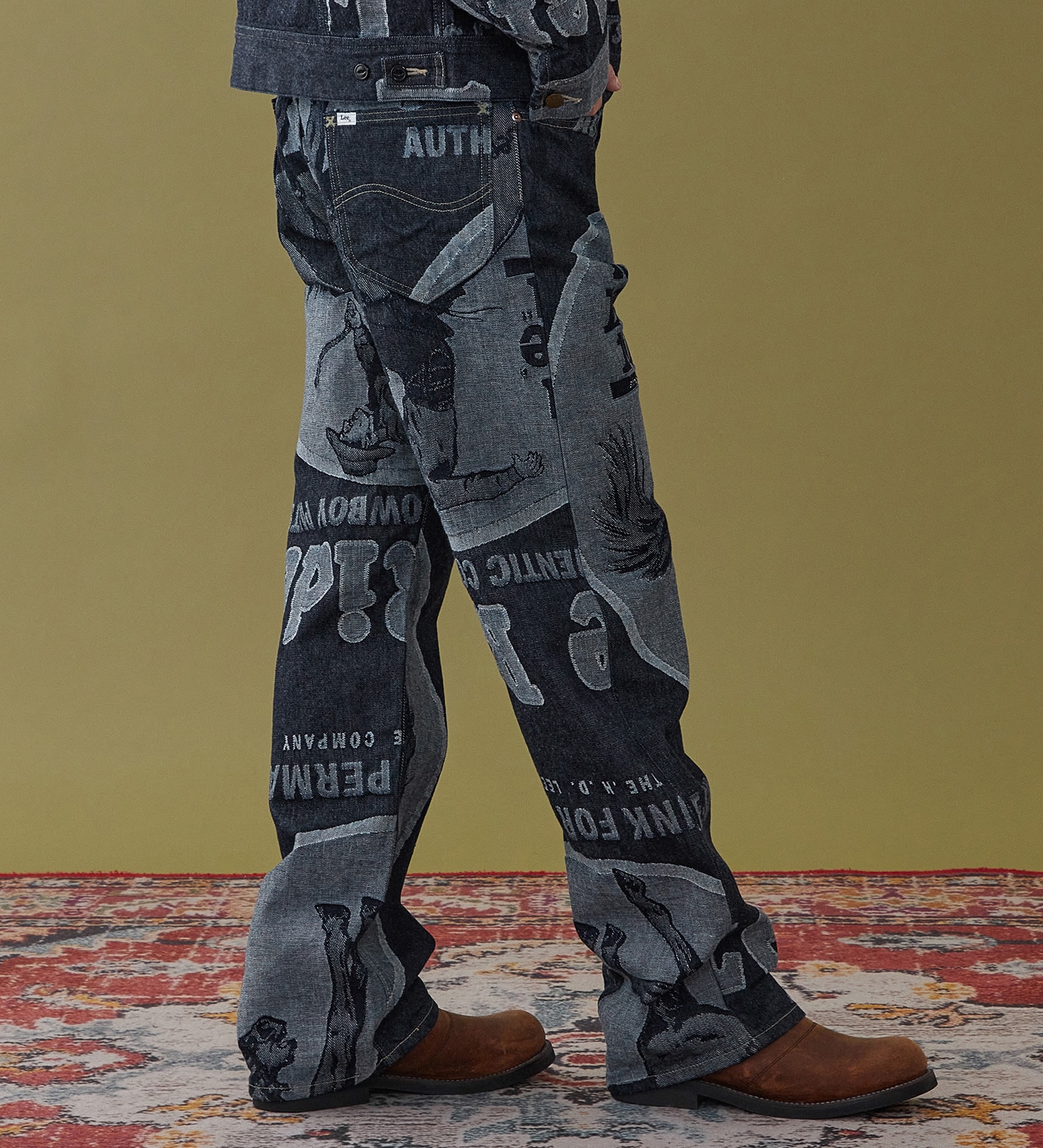 Lee(リー)の【予約P】【101 101周年記念特別モデル】101 BUNNER PANTS / バナーパンツ|パンツ/デニム/ジーンズパンツ/メンズ|インディゴブルー