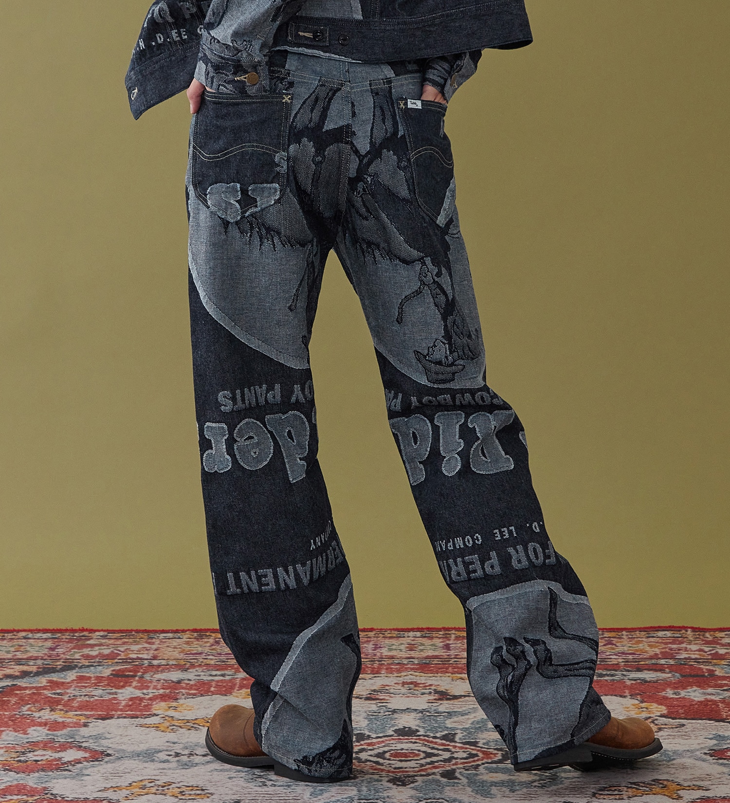 Lee(リー)の【予約P】【101 101周年記念特別モデル】101 BUNNER PANTS / バナーパンツ|パンツ/デニム/ジーンズパンツ/メンズ|インディゴブルー
