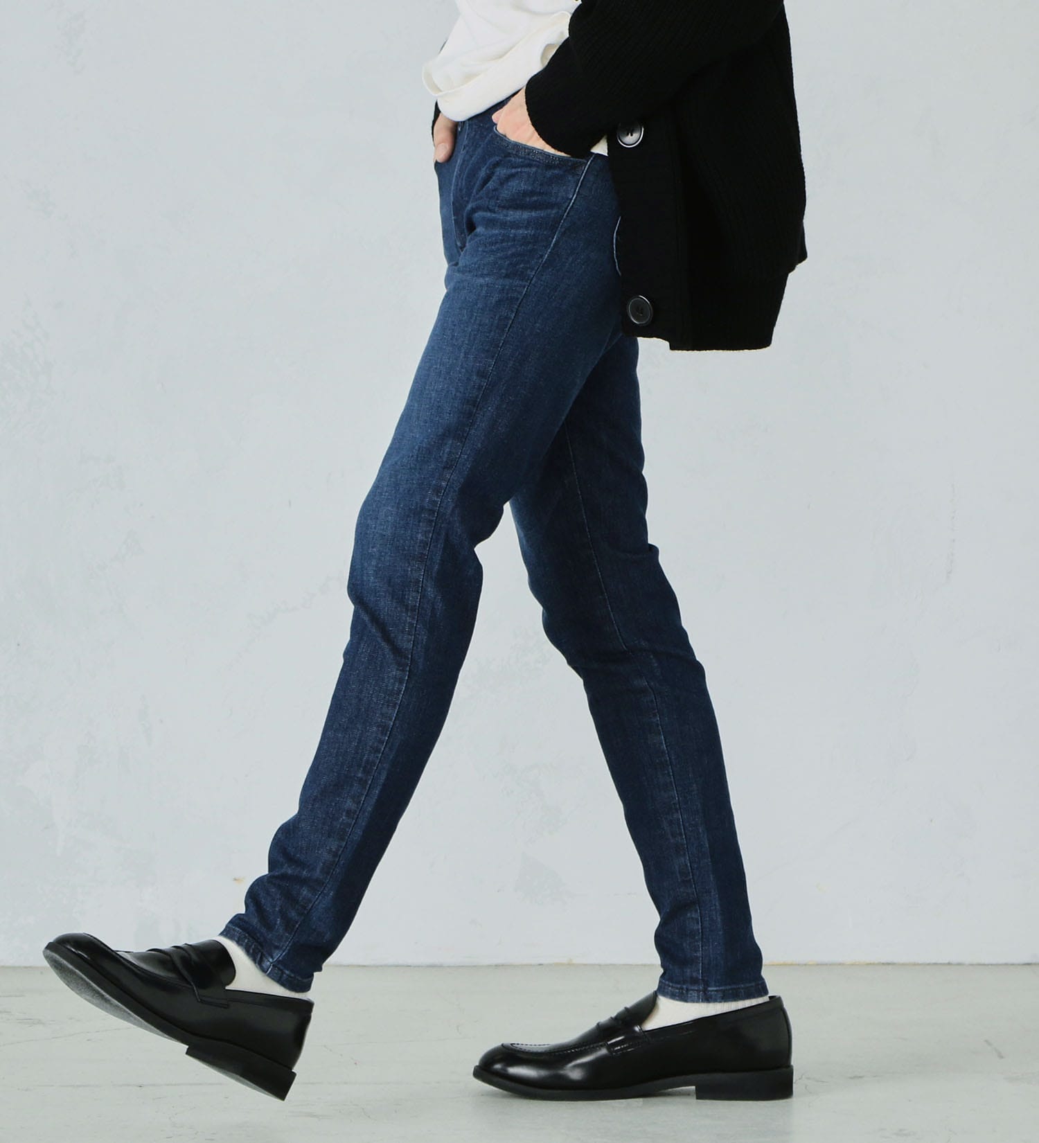 Lee(リー)の【WEB限定】ジェギンス　しっかり伸びてすっきり細いストレッチスキニーパンツ|パンツ/デニムパンツ/メンズ|濃色ブルー
