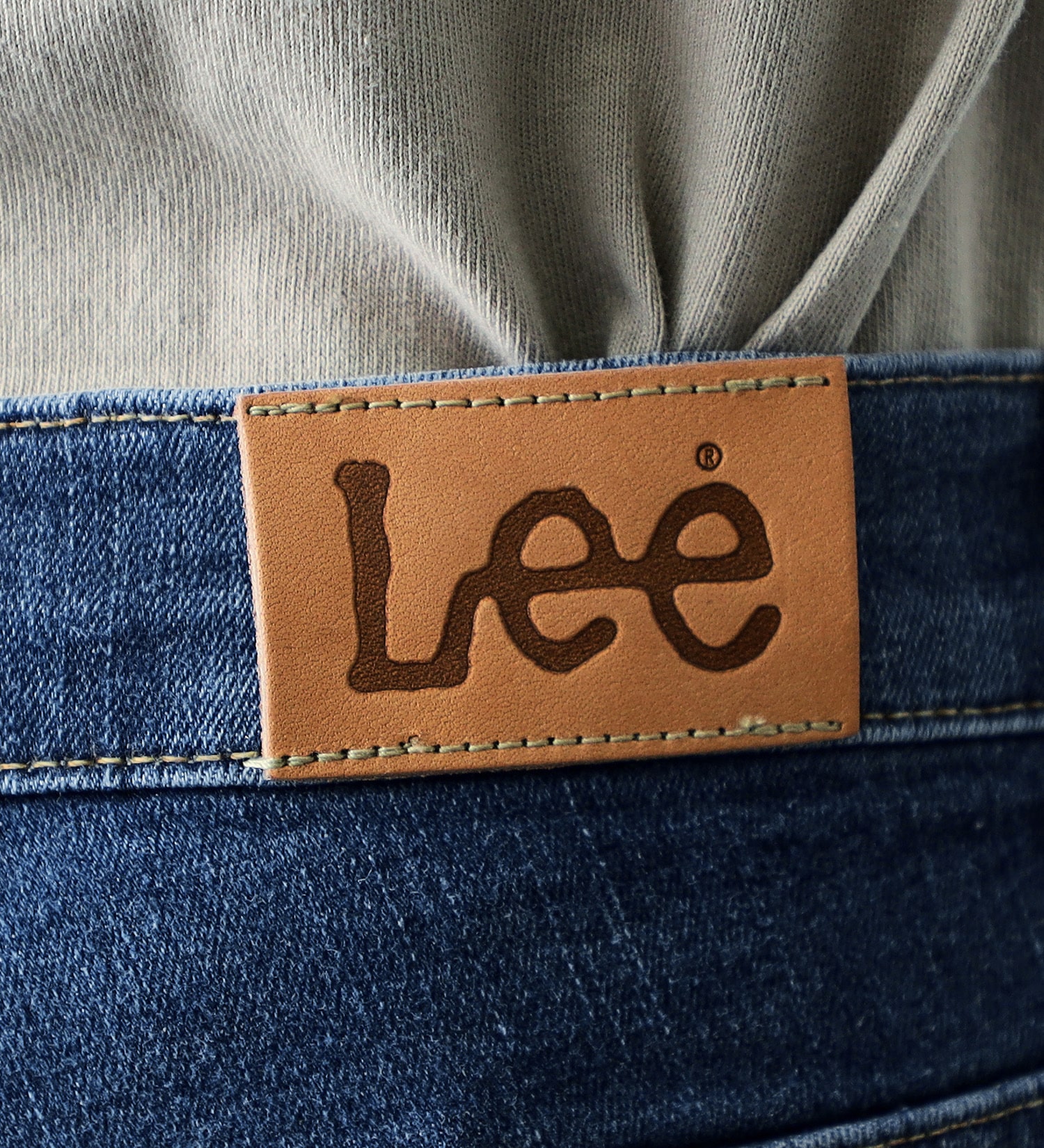 Lee(リー)の【超快適ストレッチ】キャロット スキニーパンツ|パンツ/デニムパンツ/メンズ|中色ブルー