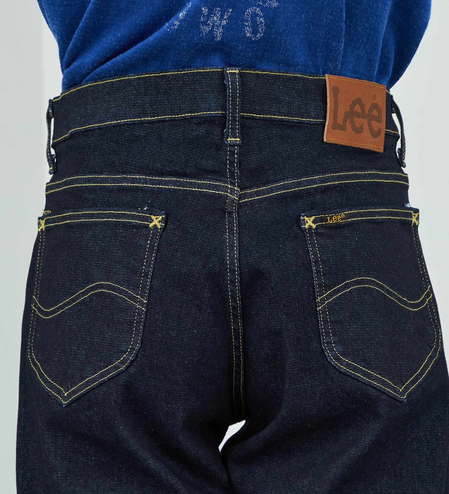 Lee(リー)の【試着対象】【ハイパワーストレッチ】Lee LASTIC テーパードスキニーデニムパンツ|パンツ/デニム/ジーンズパンツ/メンズ|インディゴブルー