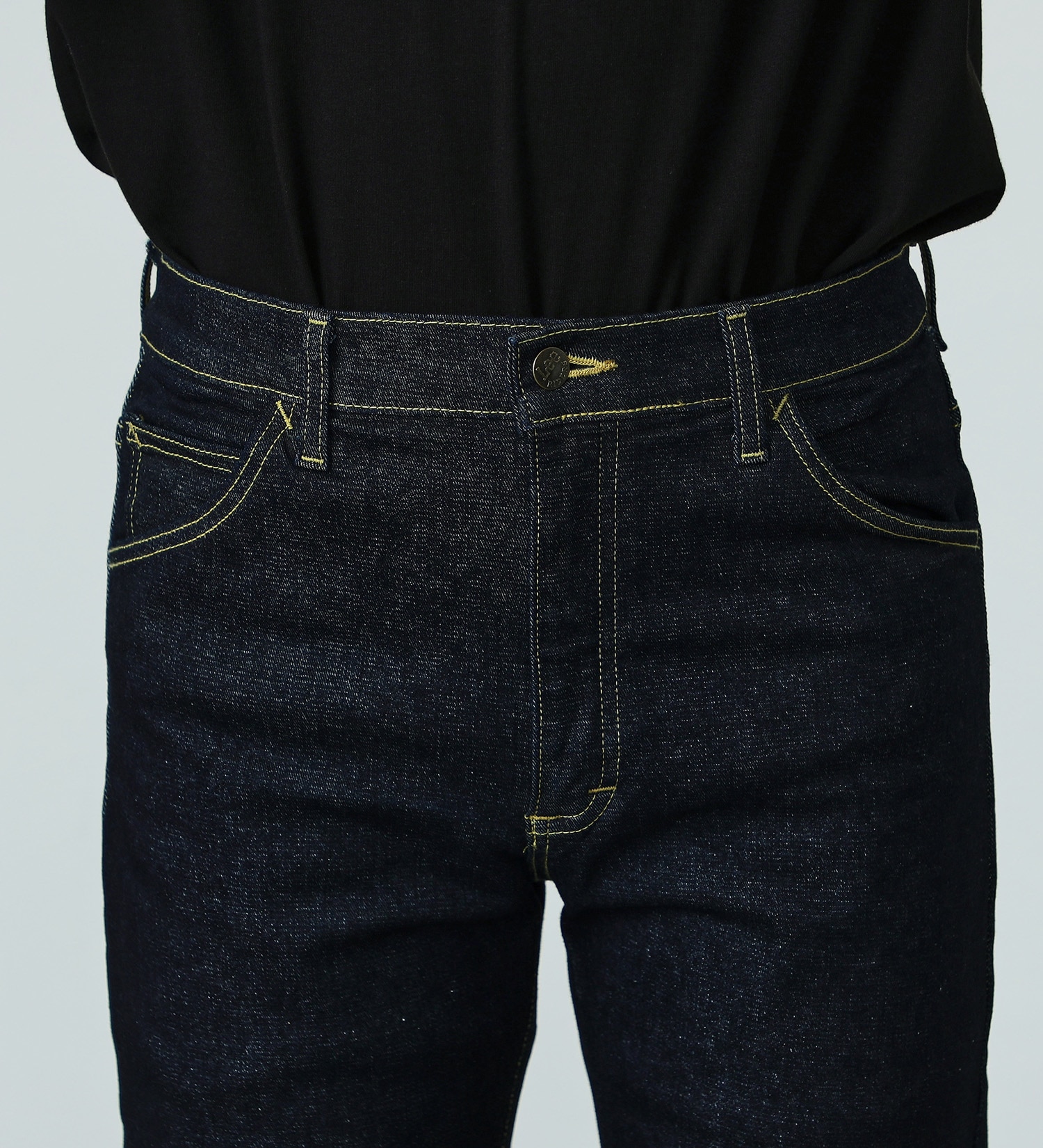 Lee(リー)の【試着対象】【ハイパワーストレッチ】Lee LASTIC スリムストレートデニムパンツ|パンツ/デニム/ジーンズパンツ/メンズ|インディゴブルー