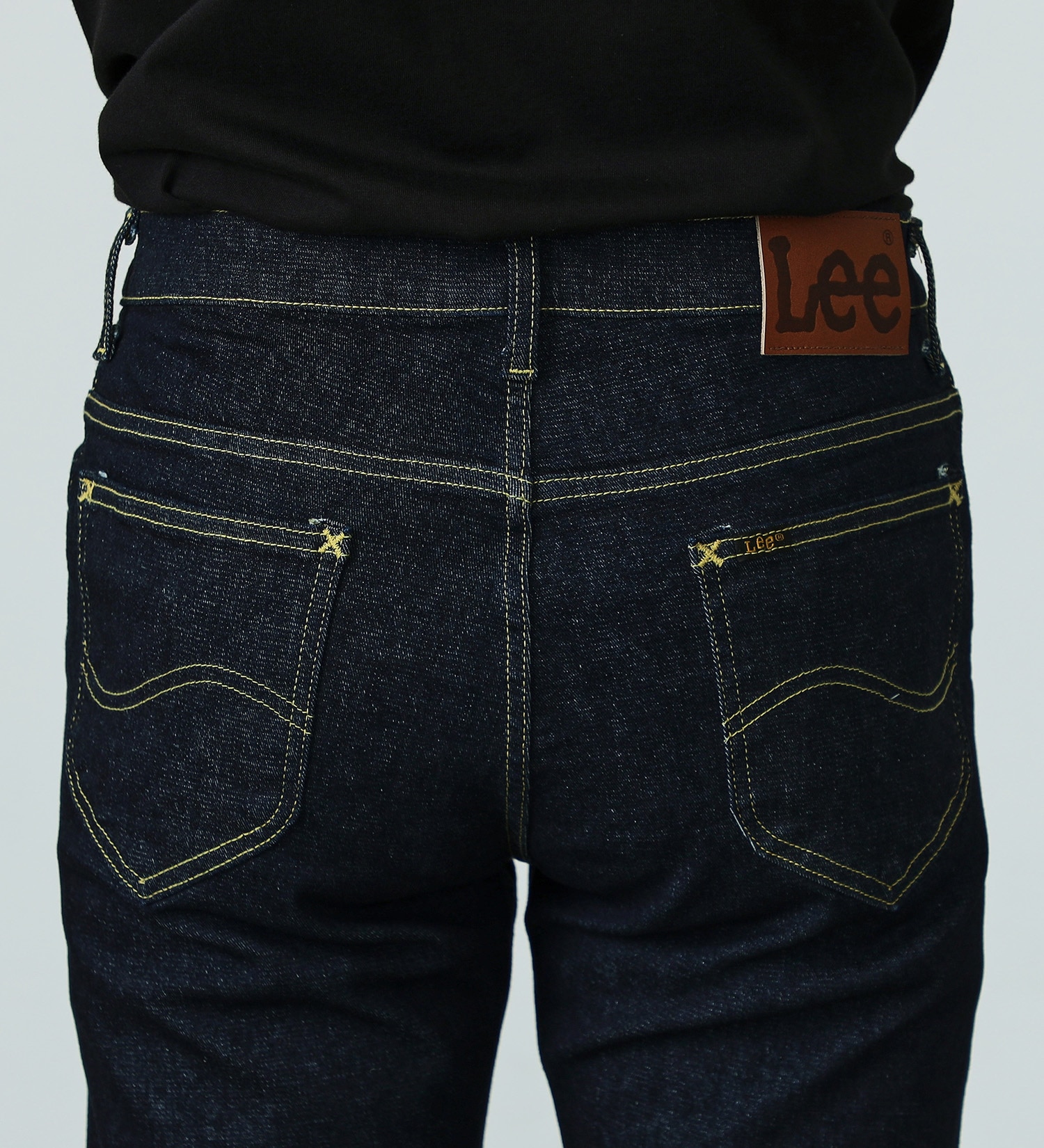 Lee(リー)の【試着対象】【ハイパワーストレッチ】Lee LASTIC スリムストレートデニムパンツ|パンツ/デニム/ジーンズパンツ/メンズ|インディゴブルー