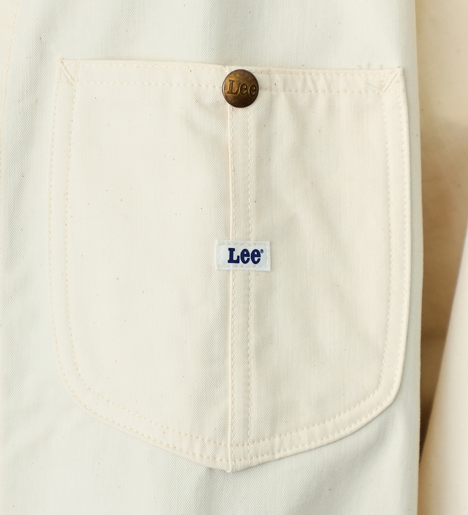 Lee(リー)のSUPERSIZED カバーオールジャケット|ジャケット/アウター/カバーオール/メンズ|アイボリー