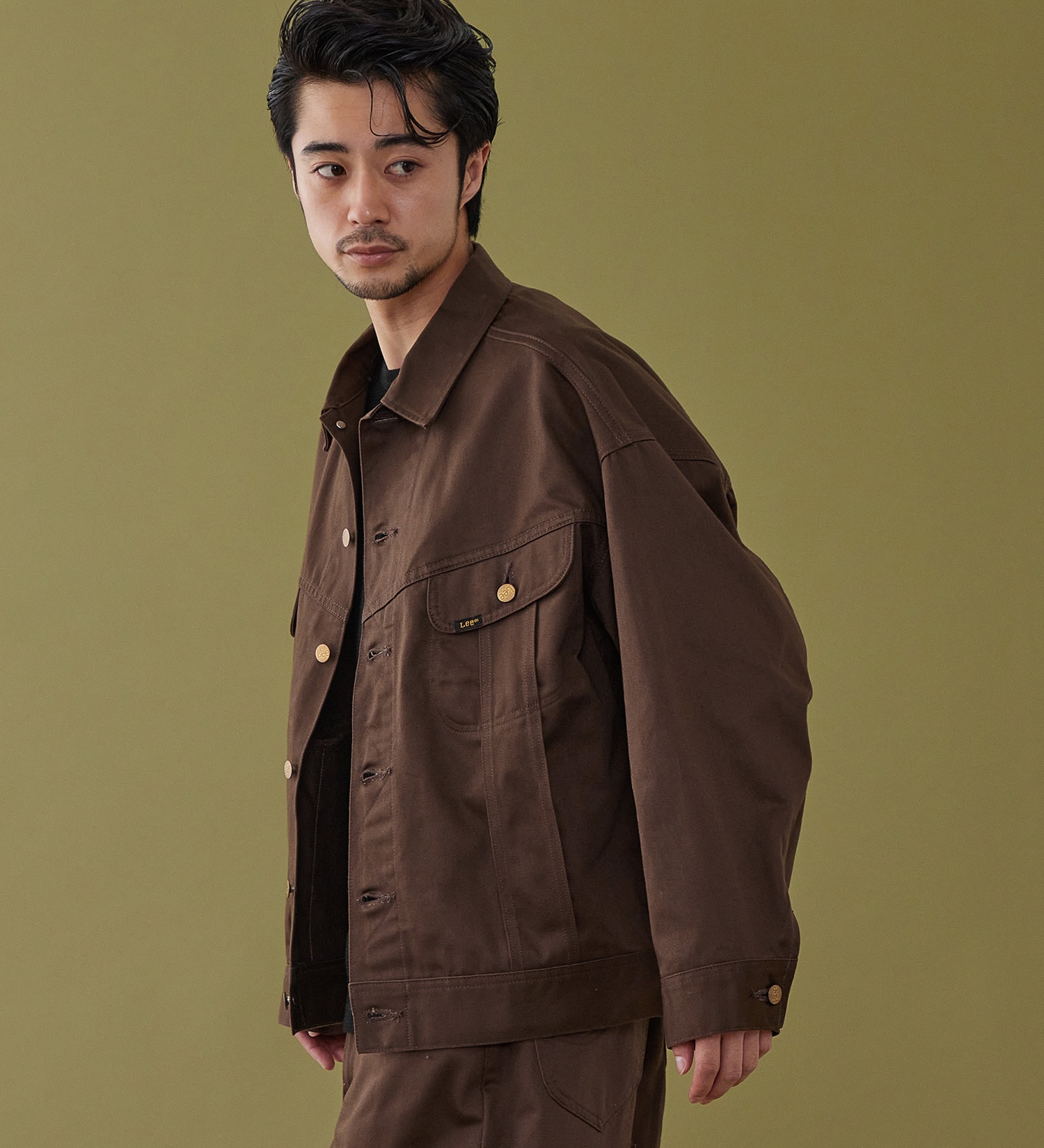 Lee(リー)のSUPERSIZED ビッグシルエットWESTERNER JACKET セットアップ対応|ジャケット/アウター/その他アウター/メンズ|ブラウン