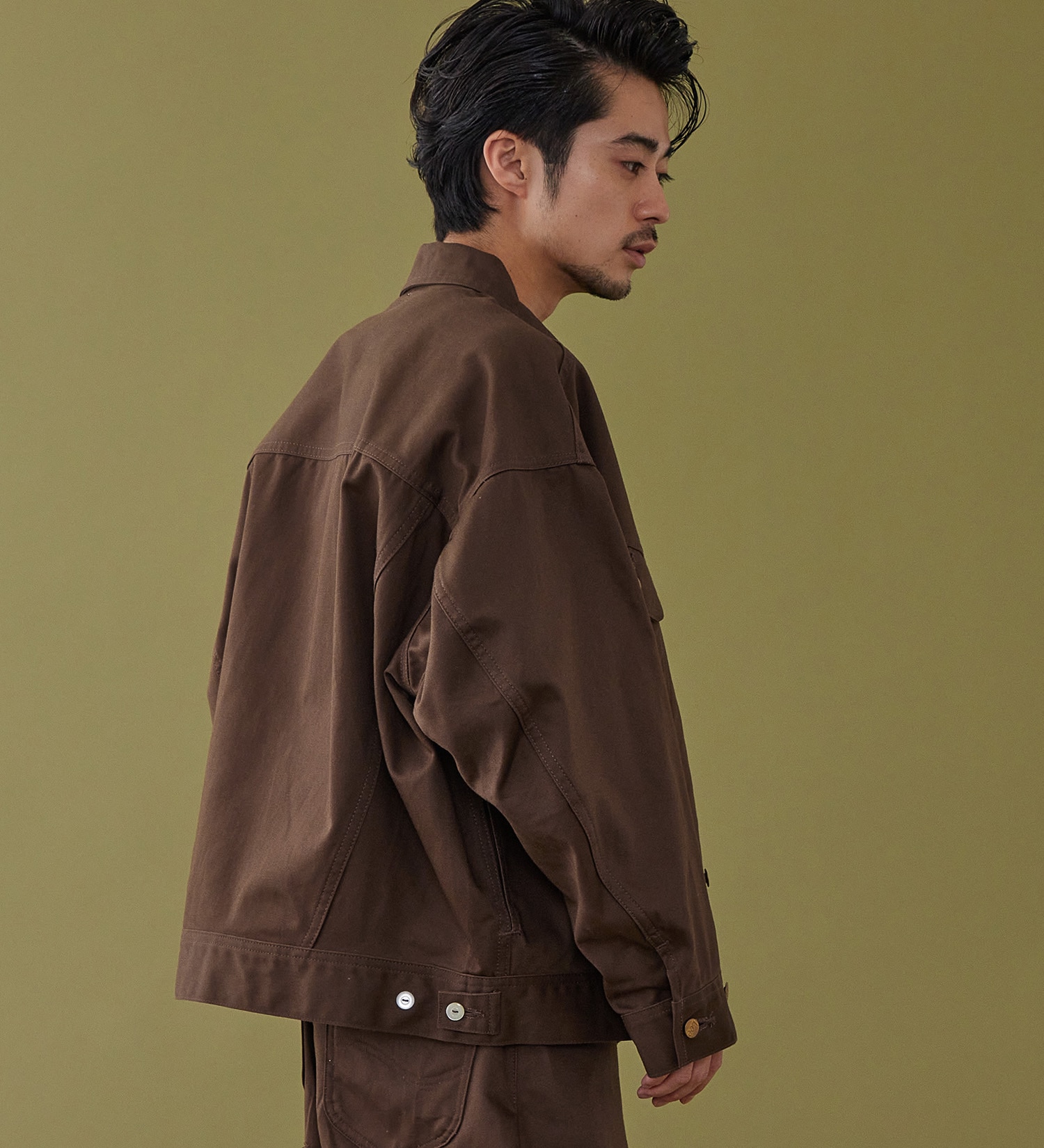 Lee(リー)のSUPERSIZED ビッグシルエットWESTERNER JACKET セットアップ対応|ジャケット/アウター/その他アウター/メンズ|ブラウン