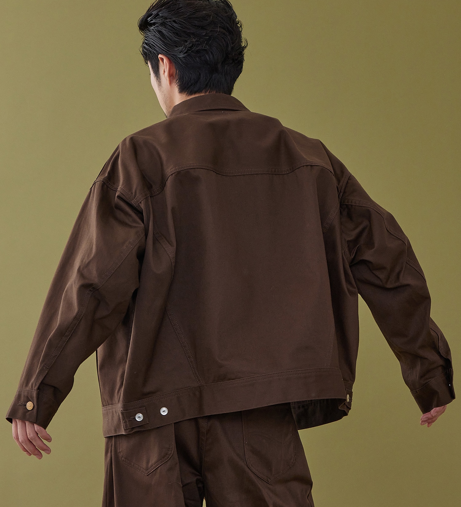 Lee(リー)のSUPERSIZED ビッグシルエットWESTERNER JACKET セットアップ対応|ジャケット/アウター/その他アウター/メンズ|ブラウン