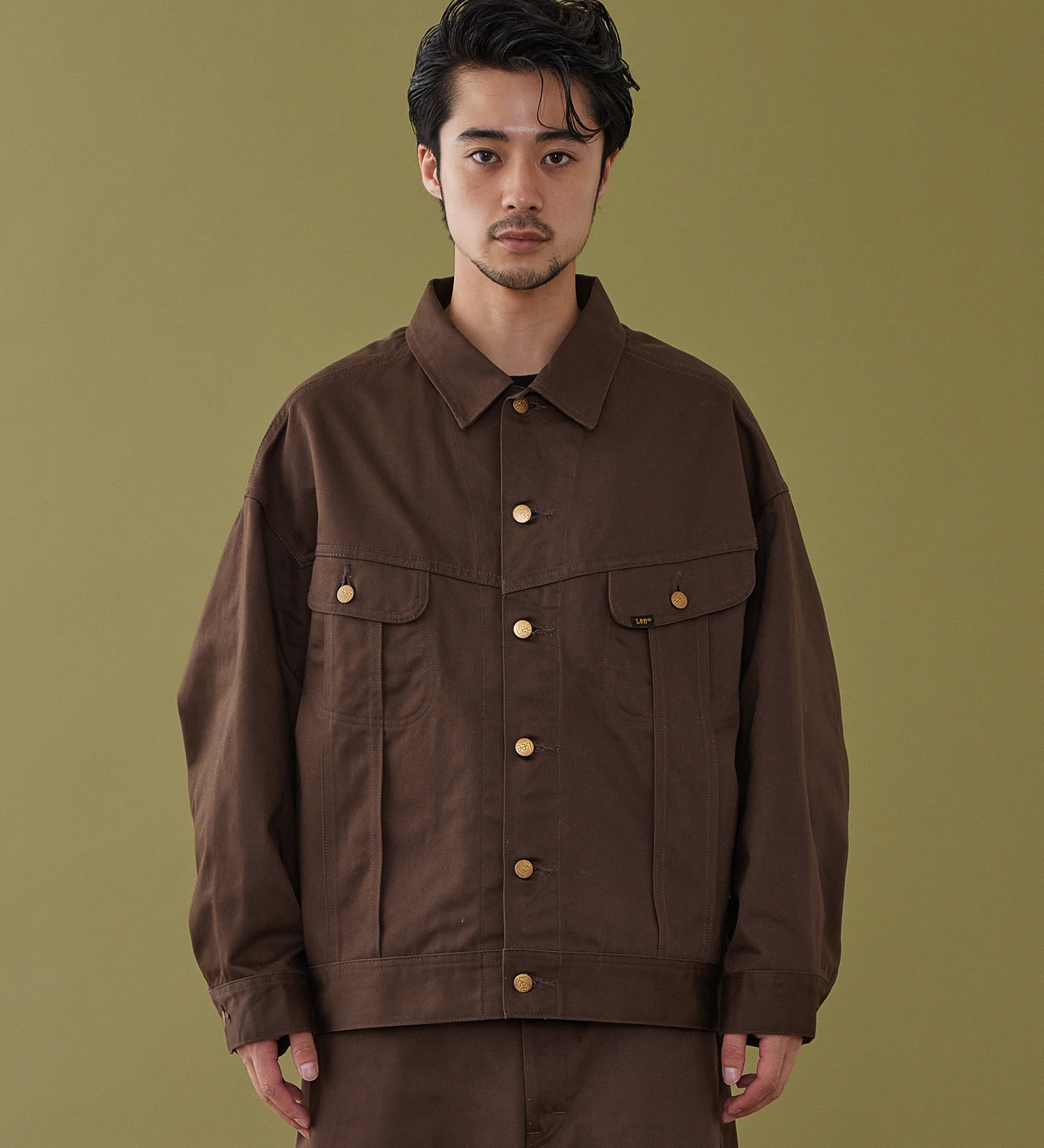 Lee(リー)のSUPERSIZED ビッグシルエットWESTERNER JACKET セットアップ対応|ジャケット/アウター/その他アウター/メンズ|ブラウン