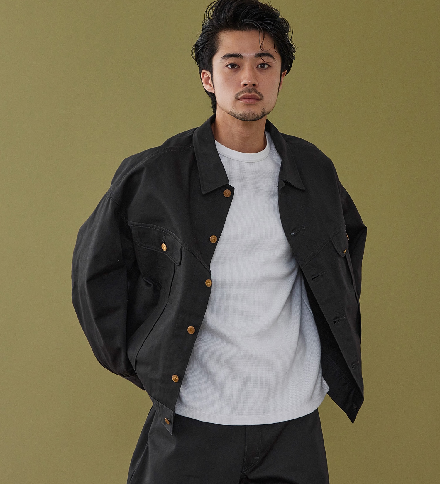 Lee(リー)のSUPERSIZED ビッグシルエットWESTERNER JACKET セットアップ対応|ジャケット/アウター/その他アウター/メンズ|チャコール