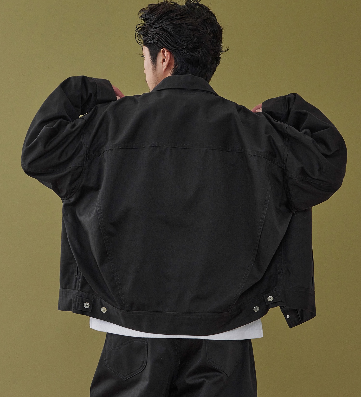 Lee(リー)のSUPERSIZED ビッグシルエットWESTERNER JACKET セットアップ対応|ジャケット/アウター/その他アウター/メンズ|チャコール