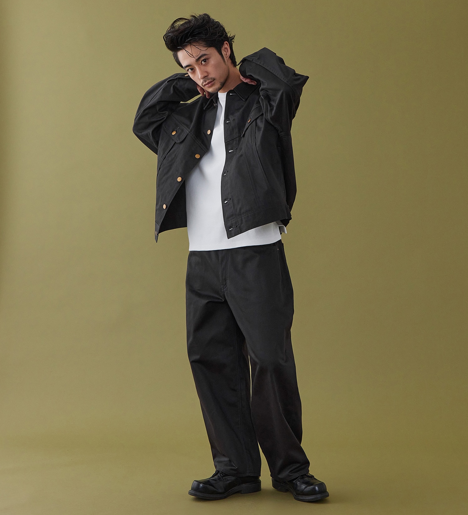 Lee(リー)のSUPERSIZED ビッグシルエットWESTERNER JACKET セットアップ対応|ジャケット/アウター/その他アウター/メンズ|チャコール