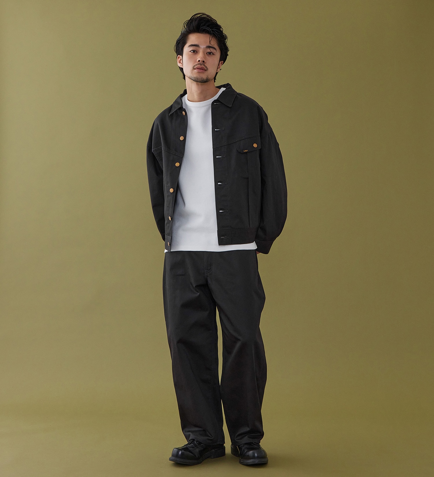 Lee(リー)のSUPERSIZED ビッグシルエットWESTERNER JEAN セットアップ対応|パンツ/パンツ/メンズ|チャコール