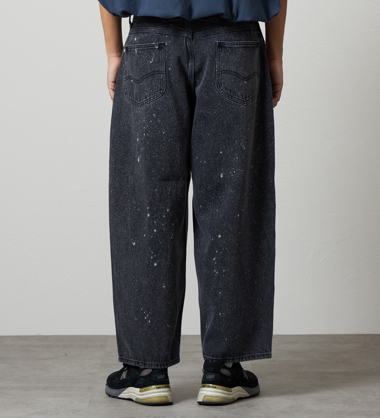 Lee(リー)のSUPERSIZED ビッグシルエットカウボーイデニムパンツ/ギャラクティックウォッシュ セットアップ対応|パンツ/デニム/ジーンズパンツ/メンズ|ブラックデニム