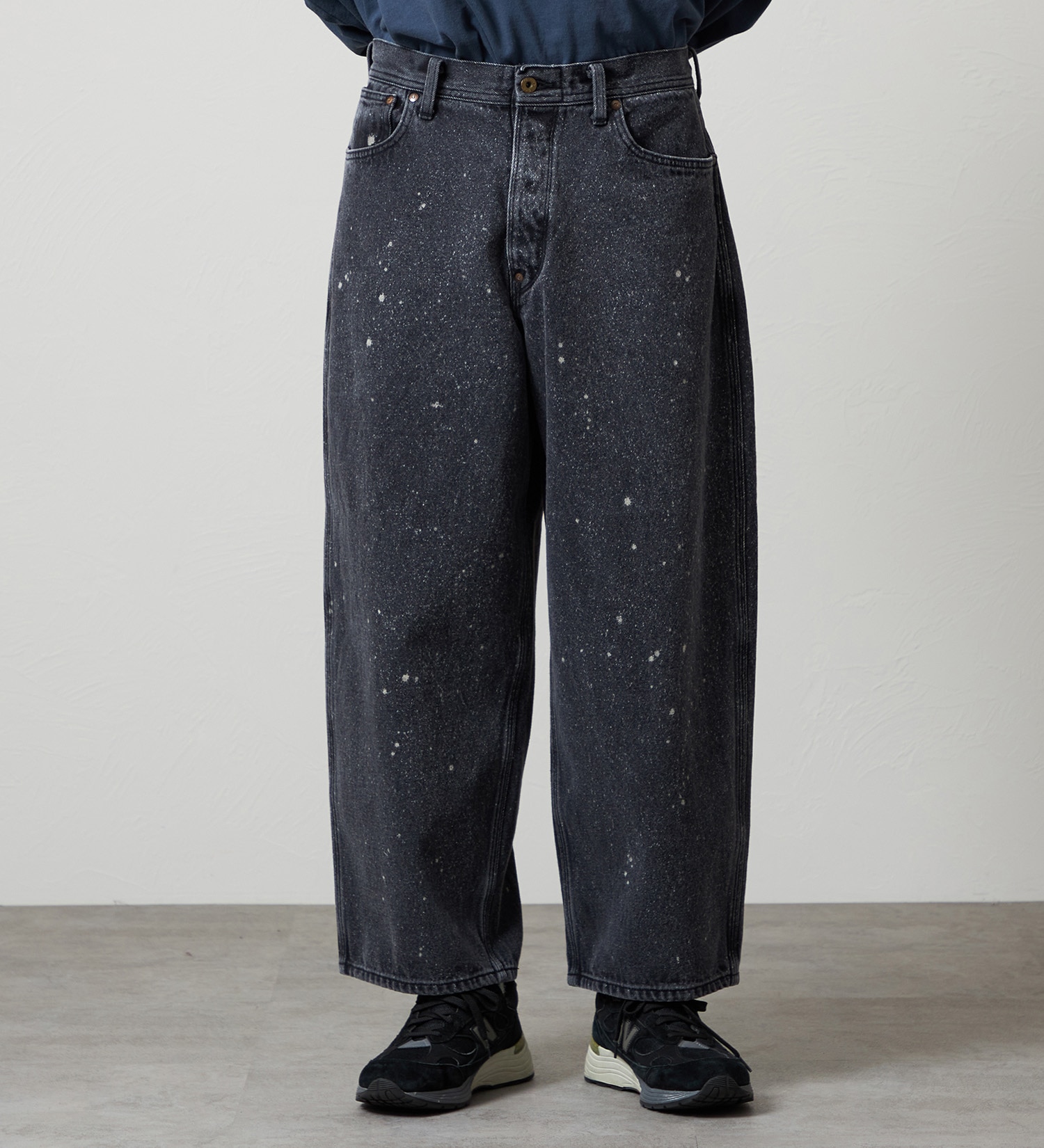 Lee(リー)のSUPERSIZED ビッグシルエットカウボーイデニムパンツ/ギャラクティックウォッシュ セットアップ対応|パンツ/デニム/ジーンズパンツ/メンズ|ブラックデニム