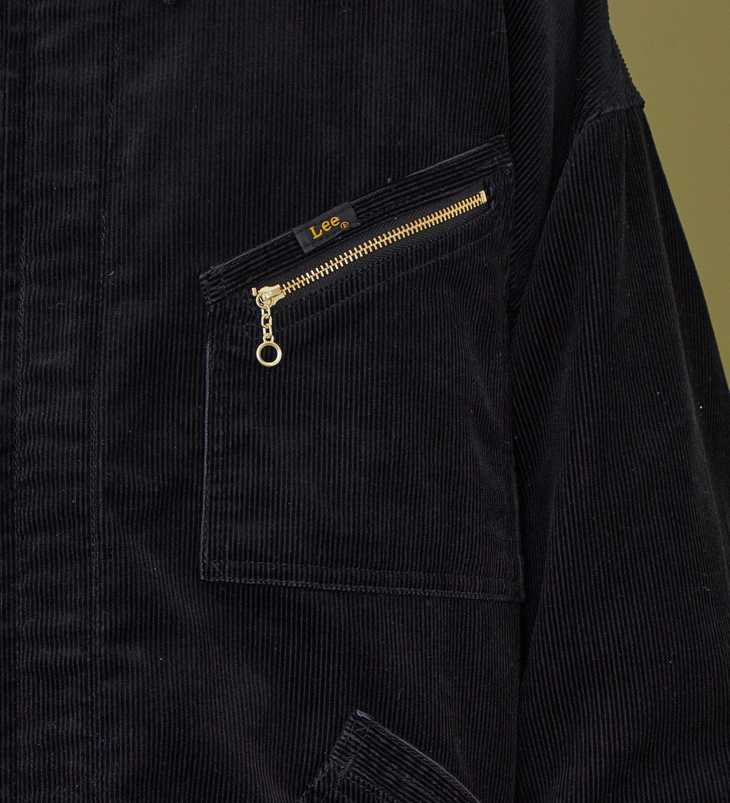 Lee(リー)のSUPERSIZED ビッグシルエットジップアップコーデュロイジャケット/DUNGAREES セットアップ対応|ジャケット/アウター/その他アウター/メンズ|チャコール