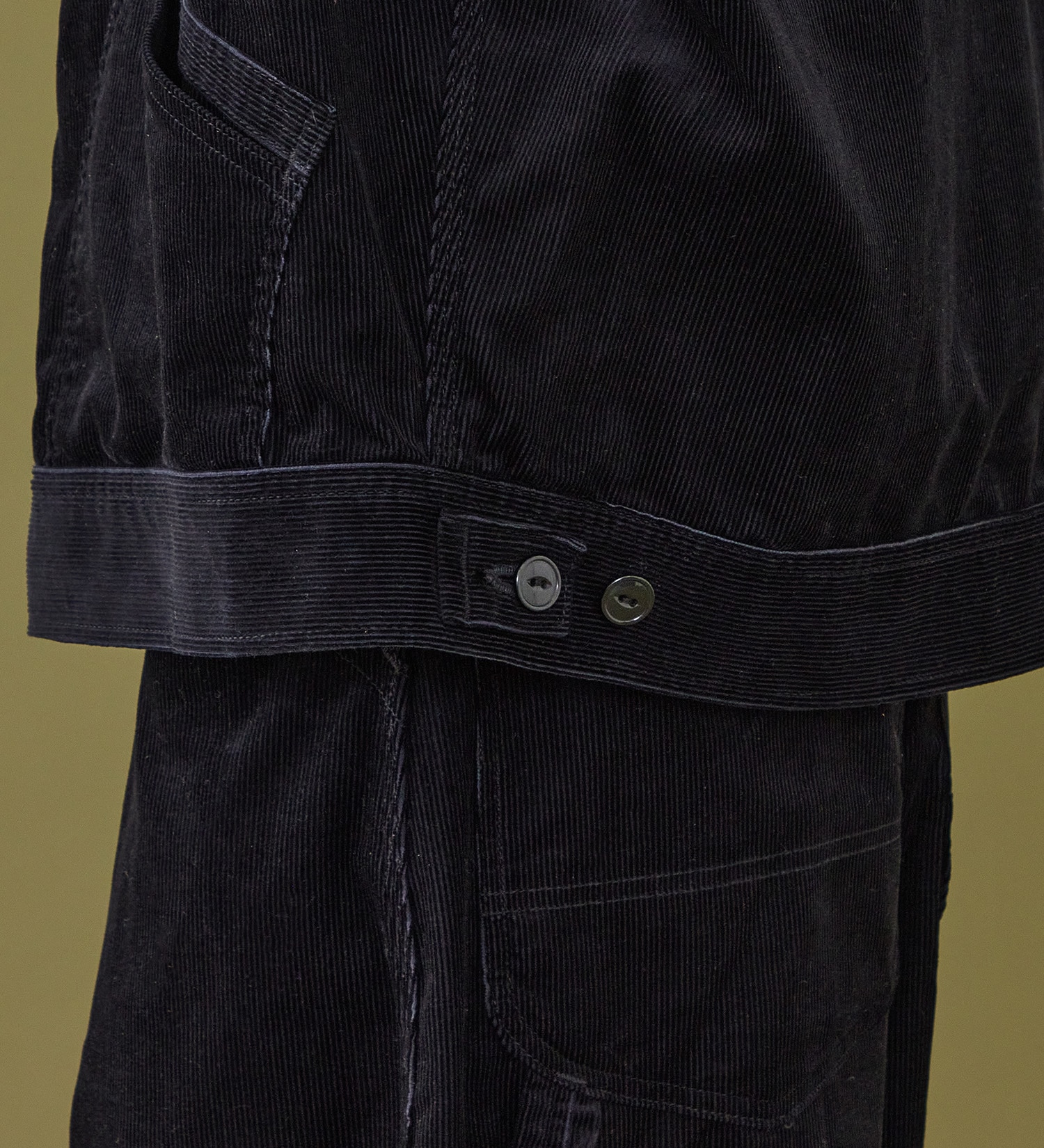 Lee(リー)のSUPERSIZED ビッグシルエットジップアップコーデュロイジャケット/DUNGAREES セットアップ対応|ジャケット/アウター/その他アウター/メンズ|チャコール