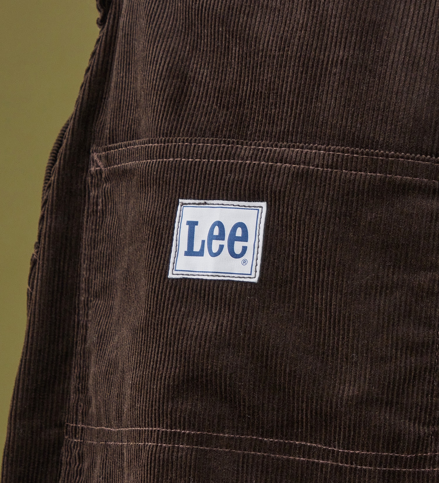 Lee(リー)のSUPERSIZED ビッグシルエットペインターコーデュロイパンツ/DUNGAREES セットアップ対応|パンツ/パンツ/メンズ|ブラウン