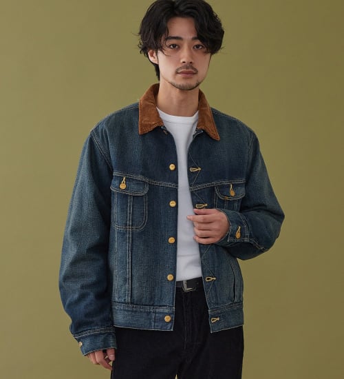 Lee(リー)のSTORM RIDER DENIM / ストームライダー|ジャケット/アウター/デニムジャケット/メンズ|中色ブルー