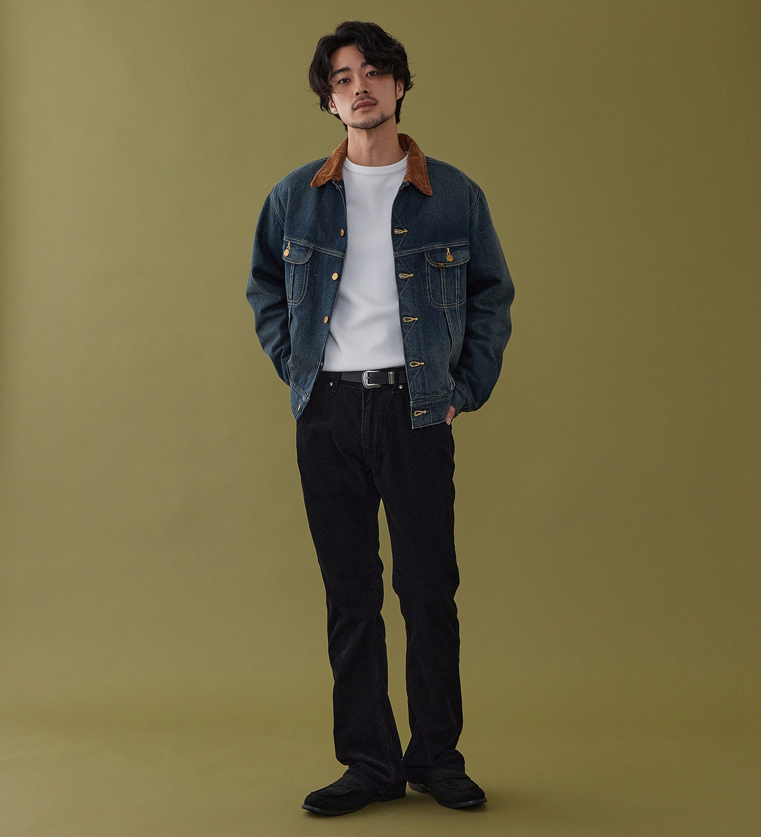 Lee(リー)のSTORM RIDER DENIM / ストームライダー|ジャケット/アウター/デニムジャケット/メンズ|中色ブルー