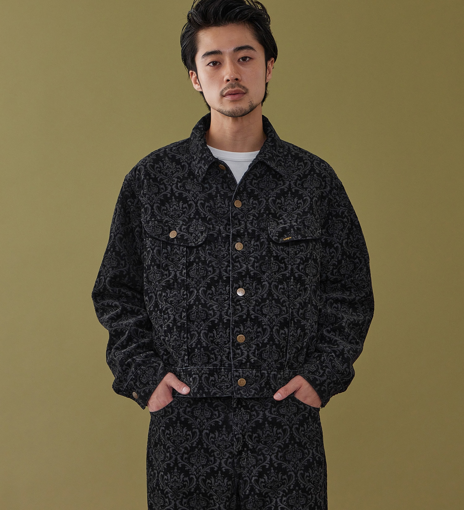 Lee(リー)のWESTERNER JACKET / ウエスタナージャケット コーデュロイ【セットアップ可】|ジャケット/アウター/その他アウター/メンズ|ブラック