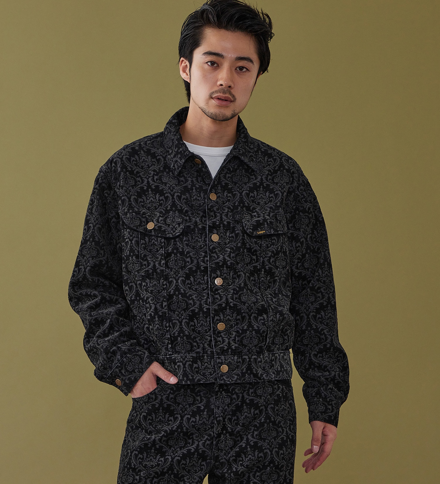 Lee(リー)のWESTERNER JACKET / ウエスタナージャケット コーデュロイ【セットアップ可】|ジャケット/アウター/その他アウター/メンズ|ブラック