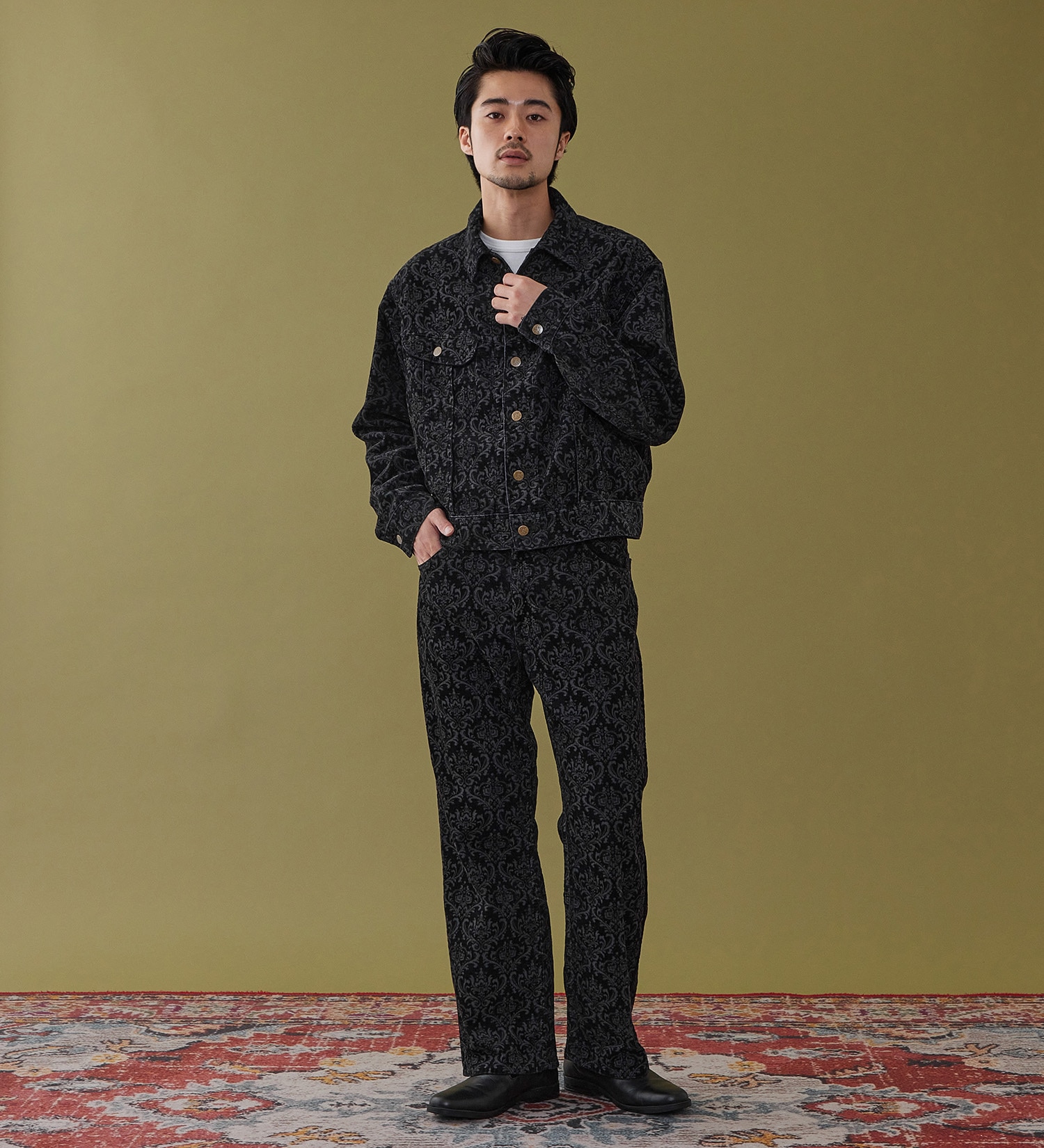 Lee(リー)のWESTERNER JACKET / ウエスタナージャケット コーデュロイ【セットアップ可】|ジャケット/アウター/その他アウター/メンズ|ブラック
