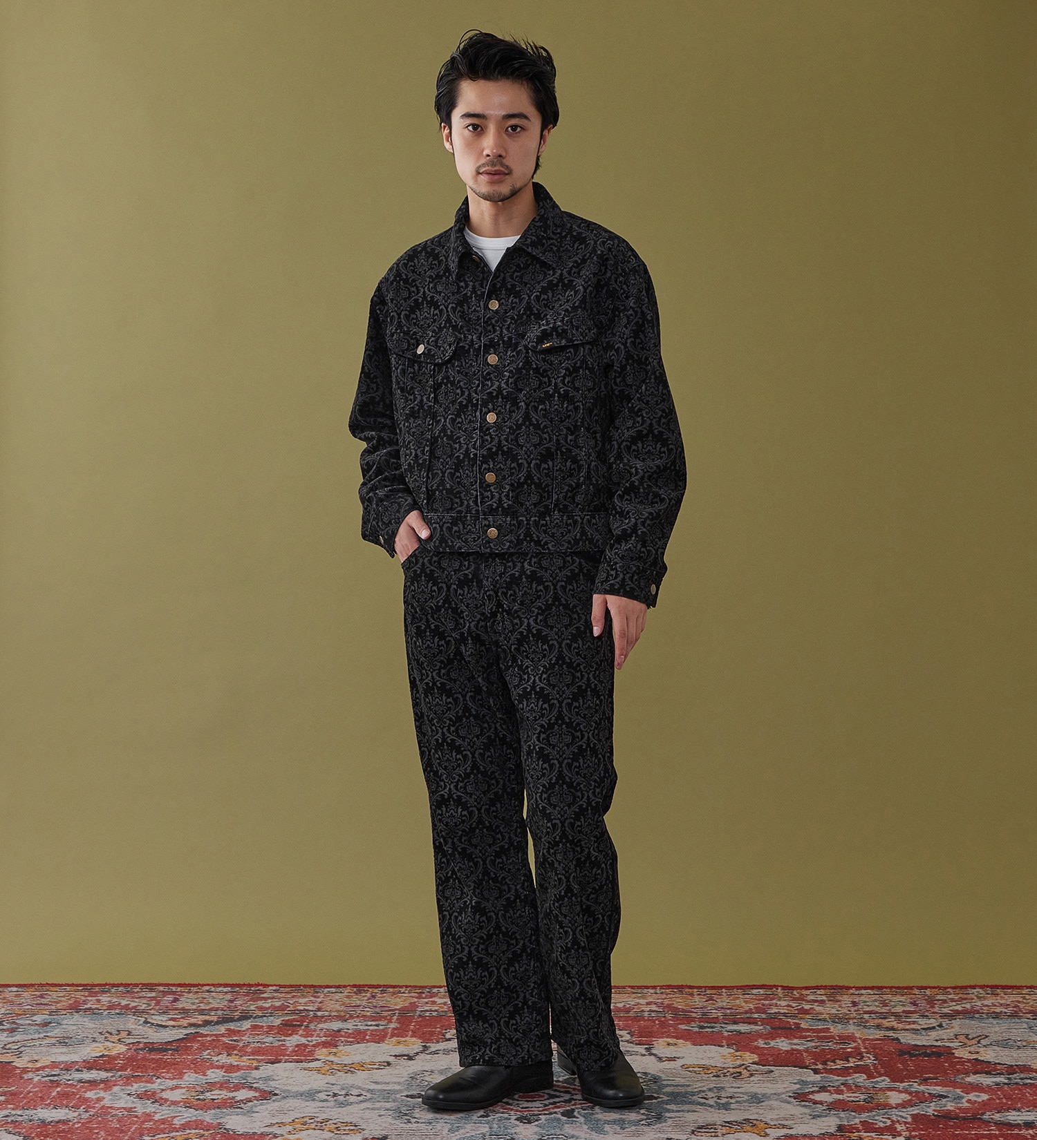 Lee(リー)のWESTERNER JACKET / ウエスタナージャケット コーデュロイ【セットアップ可】|ジャケット/アウター/その他アウター/メンズ|ブラック