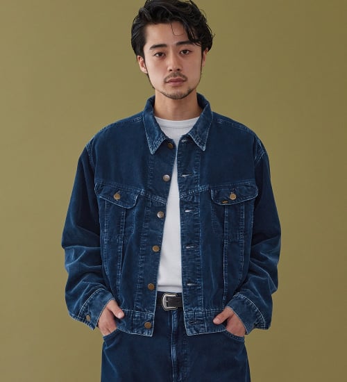 Lee(リー)のWESTERNER JACKET / ウエスタナージャケット コーデュロイ【セットアップ可】|ジャケット/アウター/その他アウター/メンズ|インディゴブルー