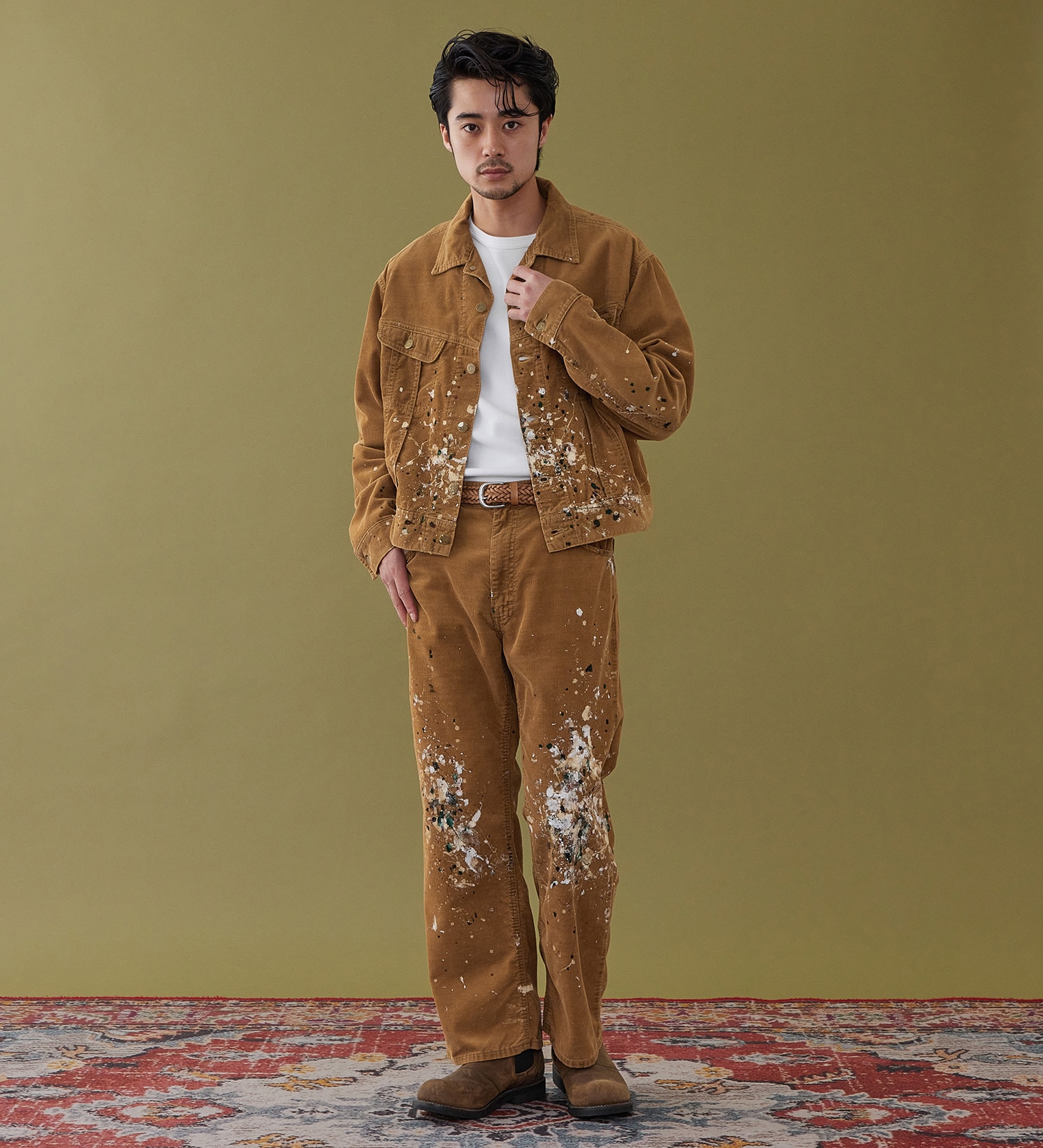 Lee(リー)のWESTERNER PANTS / ウエスタナーパンツ コーデュロイ【セットアップ可】|パンツ/パンツ/メンズ|キャメル