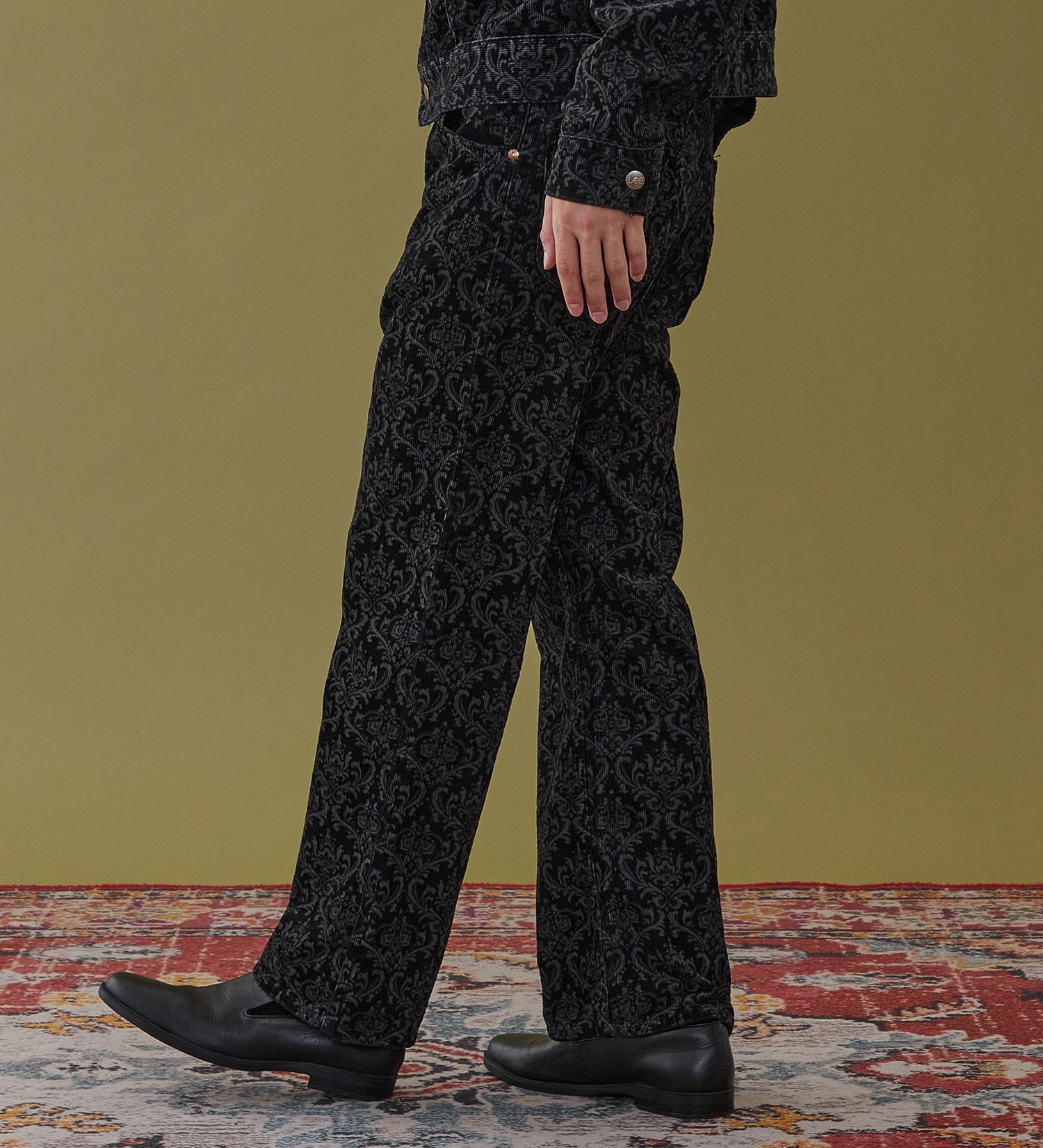 Lee(リー)のWESTERNER PANTS / ウエスタナーパンツ コーデュロイ【セットアップ可】|パンツ/パンツ/メンズ|ブラック