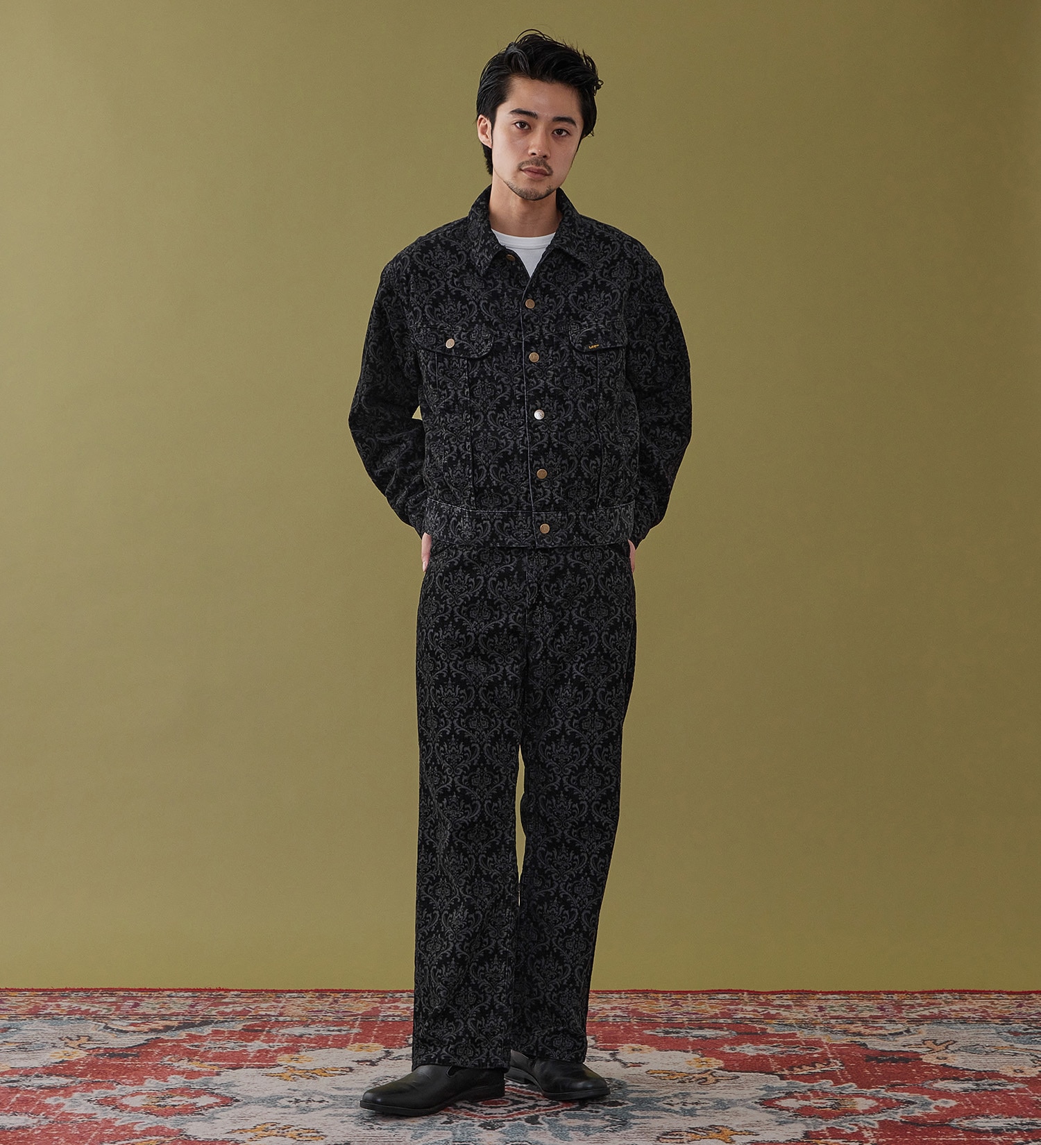 Lee(リー)のWESTERNER PANTS / ウエスタナーパンツ コーデュロイ【セットアップ可】|パンツ/パンツ/メンズ|ブラック