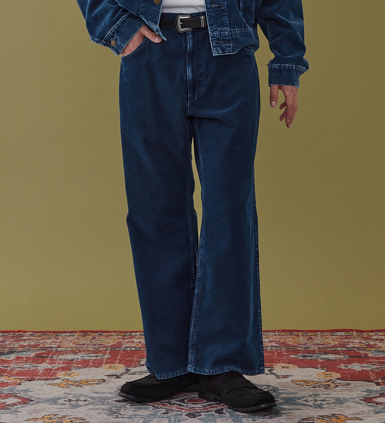 Lee(リー)のWESTERNER PANTS / ウエスタナーパンツ コーデュロイ【セットアップ可】|パンツ/パンツ/メンズ|インディゴブルー