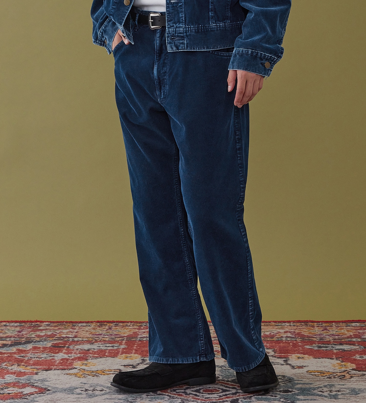 Lee(リー)のWESTERNER PANTS / ウエスタナーパンツ コーデュロイ【セットアップ可】|パンツ/パンツ/メンズ|インディゴブルー