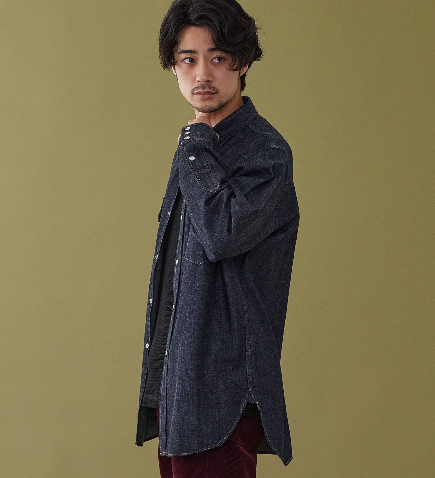 Lee(リー)のCOWBOY SHIRTS / カウボーイシャツ|トップス/Tシャツ/カットソー/メンズ|インディゴブルー