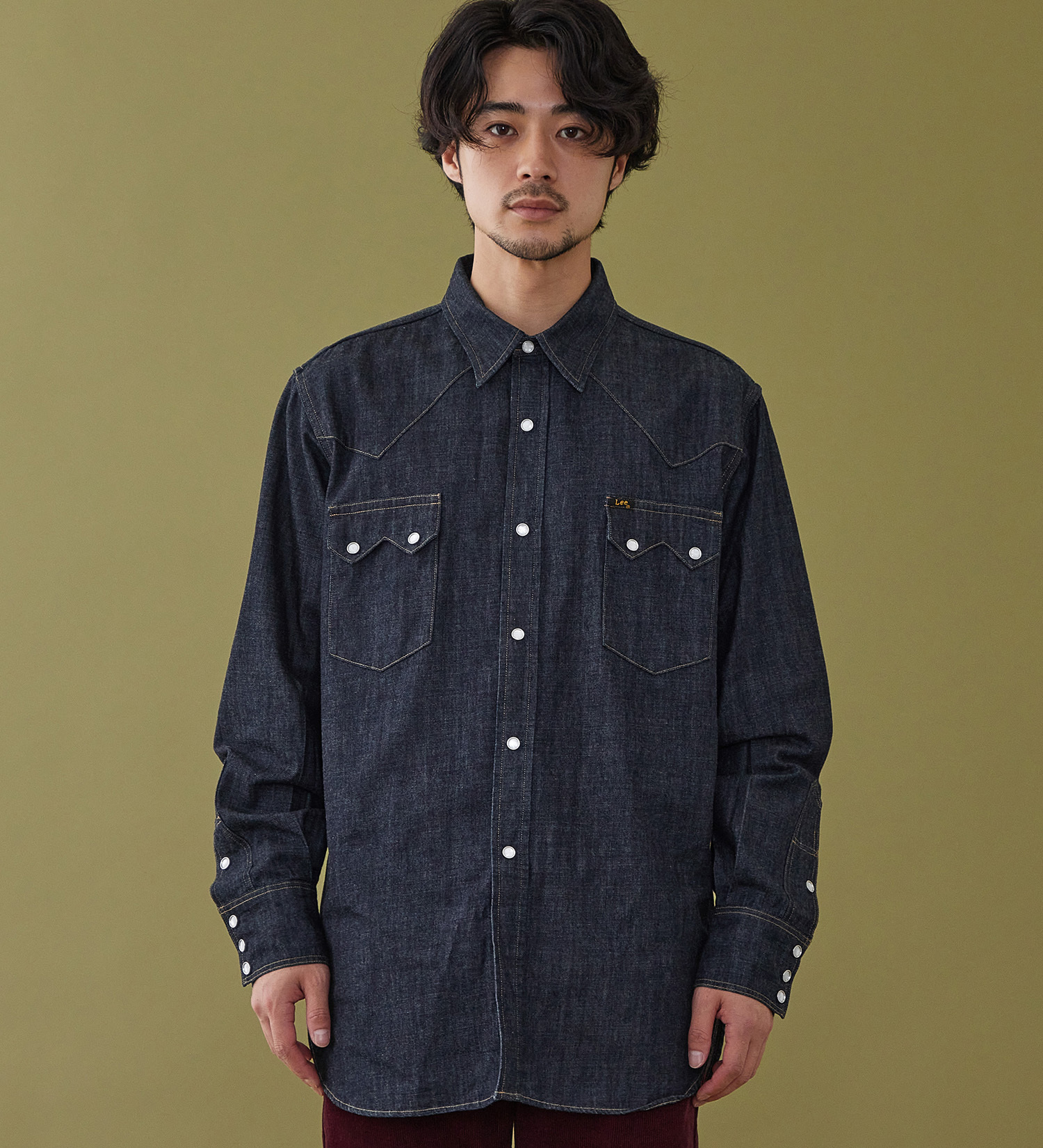 Lee(リー)のCOWBOY SHIRTS / カウボーイシャツ|トップス/Tシャツ/カットソー/メンズ|インディゴブルー