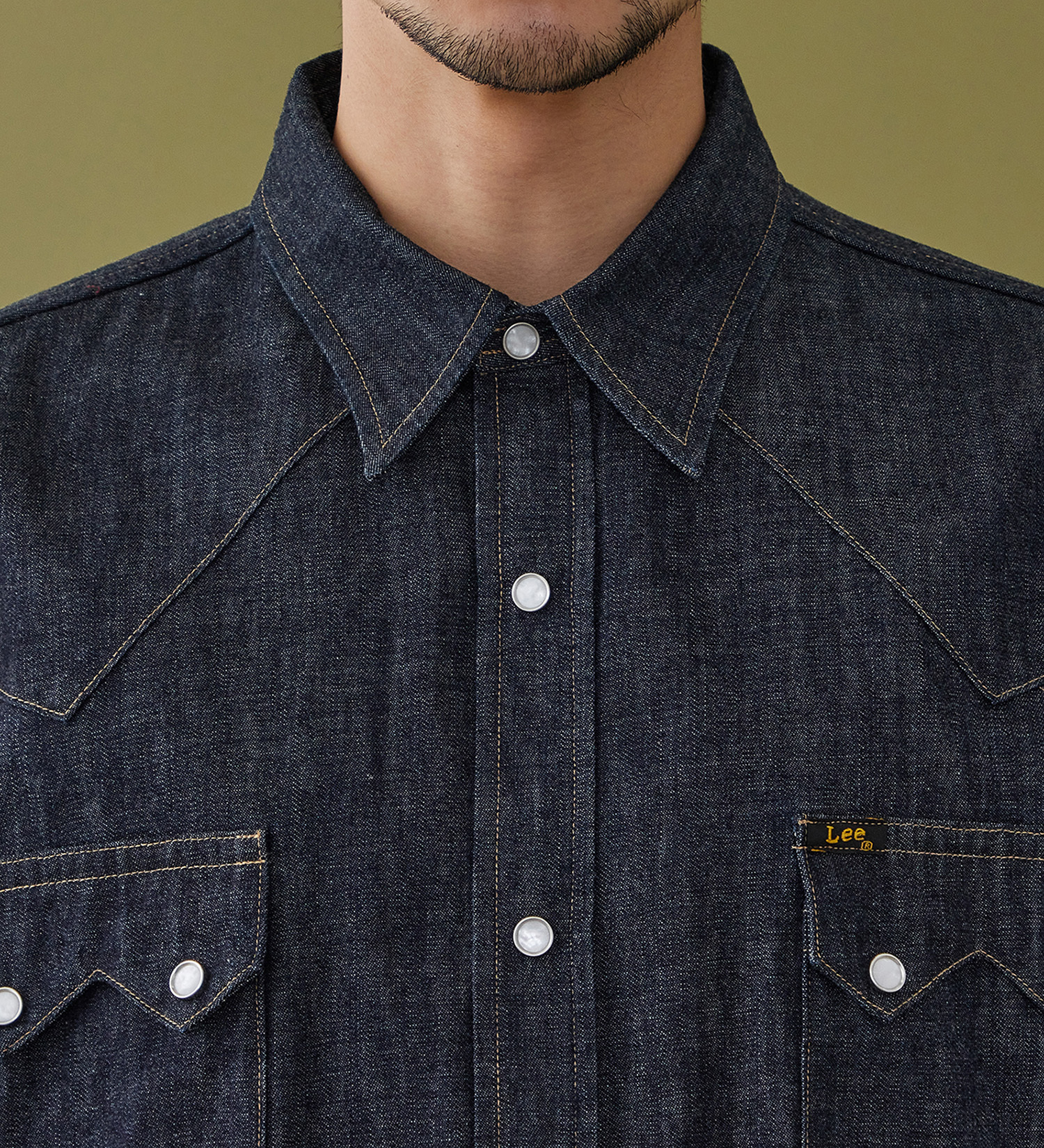 Lee(リー)のCOWBOY SHIRTS / カウボーイシャツ|トップス/Tシャツ/カットソー/メンズ|インディゴブルー
