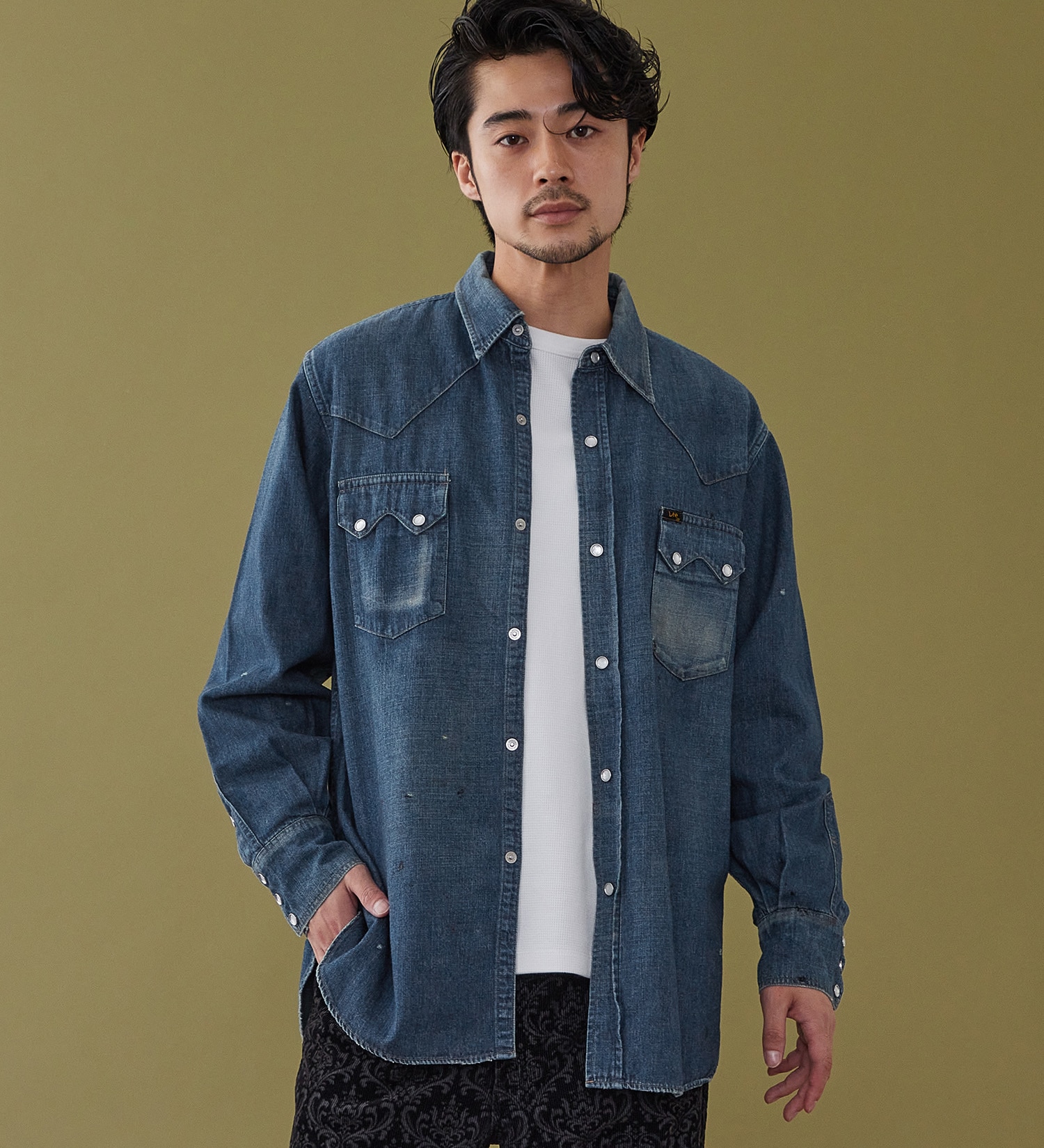 Lee(リー)のCOWBOY SHIRTS / カウボーイシャツ|トップス/シャツ/ブラウス/メンズ|濃色ブルー