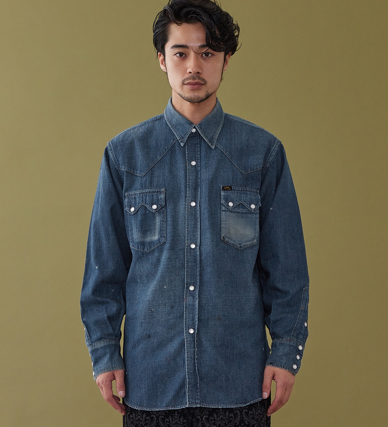 Lee(リー)のCOWBOY SHIRTS / カウボーイシャツ|トップス/シャツ/ブラウス/メンズ|濃色ブルー