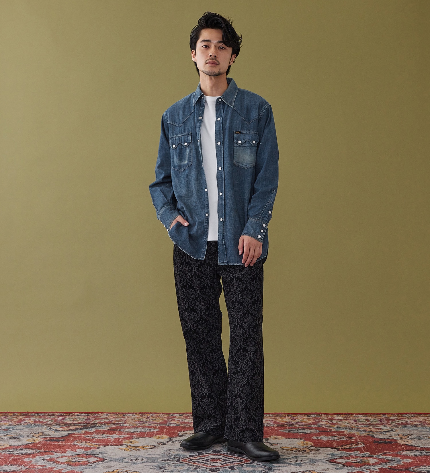 Lee(リー)のCOWBOY SHIRTS / カウボーイシャツ|トップス/シャツ/ブラウス/メンズ|濃色ブルー