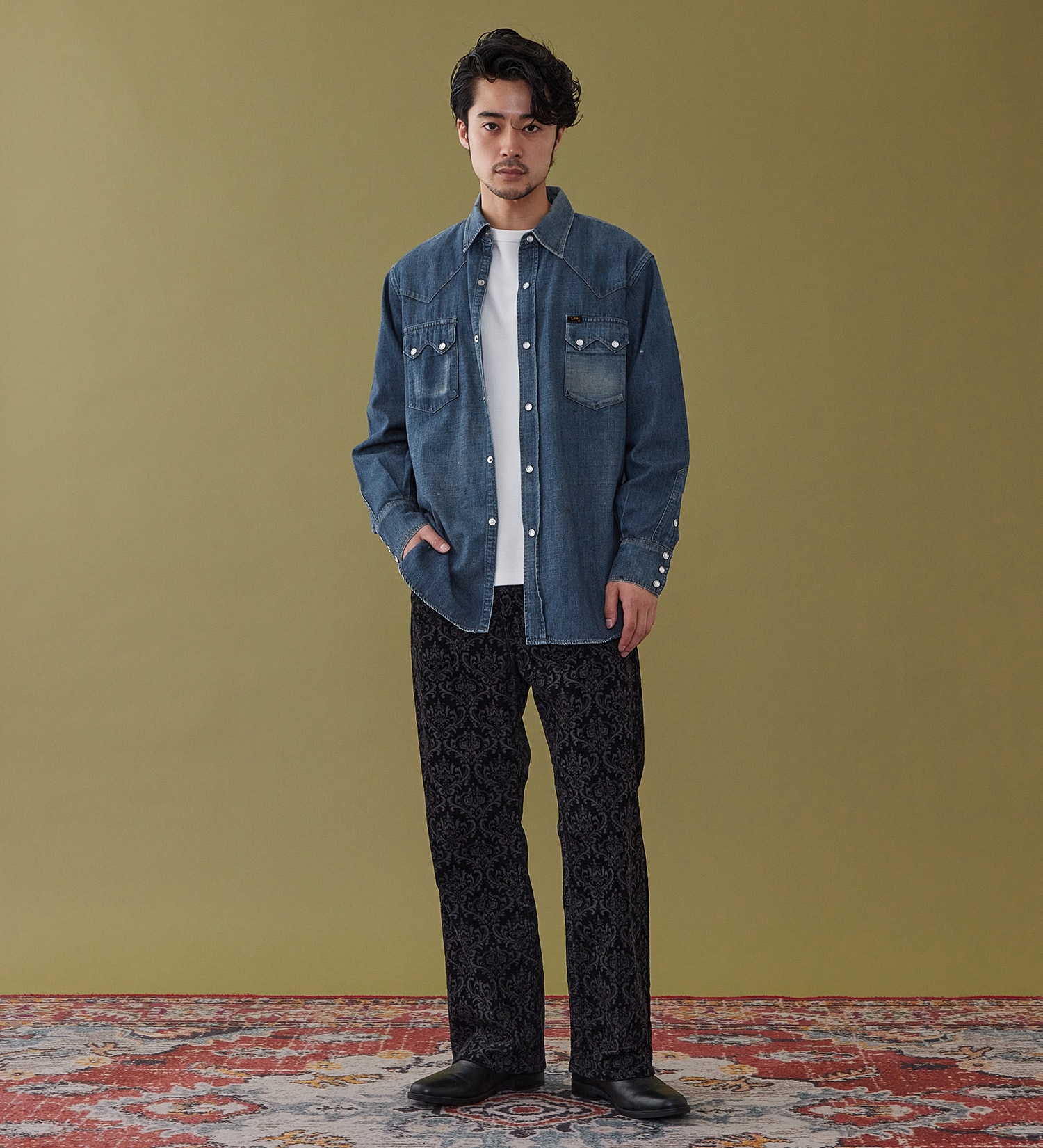 Lee(リー)のCOWBOY SHIRTS / カウボーイシャツ|トップス/シャツ/ブラウス/メンズ|濃色ブルー