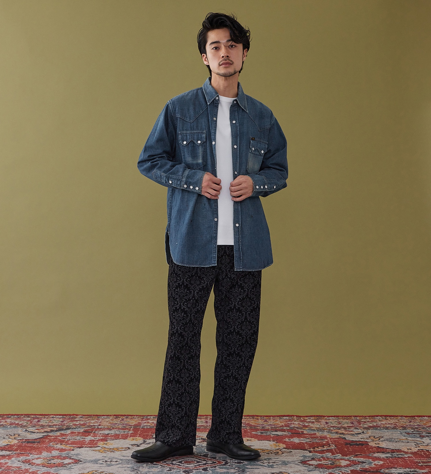 Lee(リー)のCOWBOY SHIRTS / カウボーイシャツ|トップス/シャツ/ブラウス/メンズ|濃色ブルー