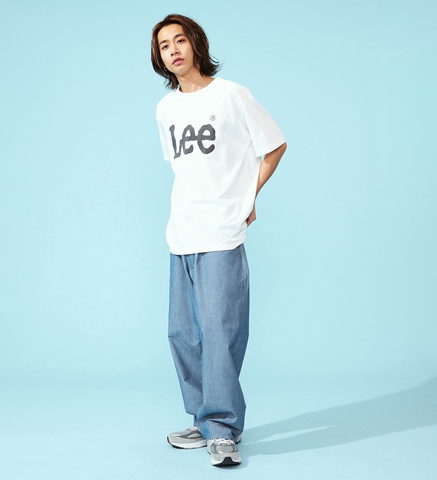 Lee(リー)の【涼】清涼素材 FLeeasy/イージーパンツ　ルーズシルエット|パンツ/デニム/ジーンズパンツ/メンズ|インディゴブルー