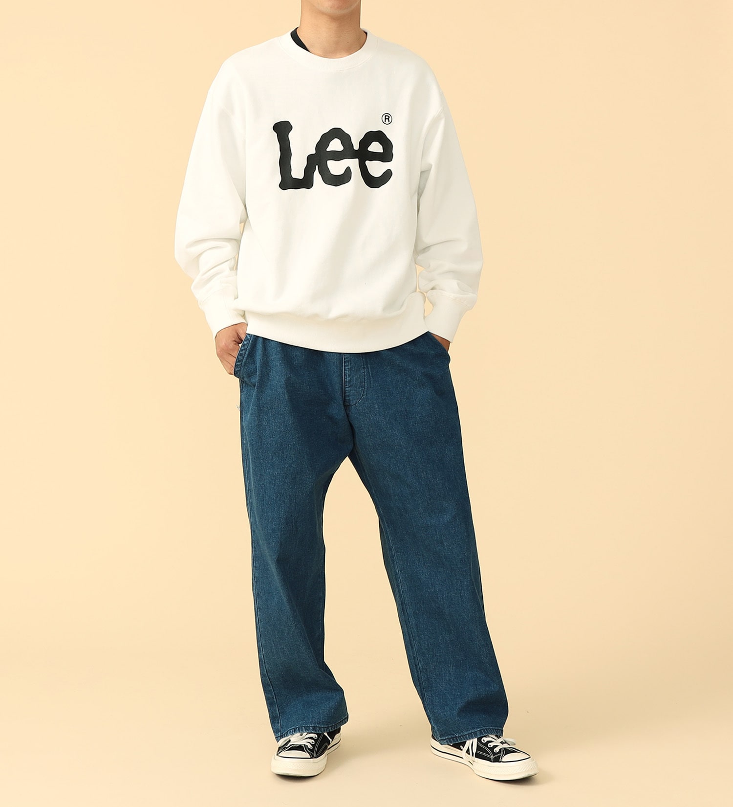 Lee(リー)の【受付終了】レオス・ヴィンセントxFLeeasy|パンツ/デニムパンツ/メンズ|中色ブルー
