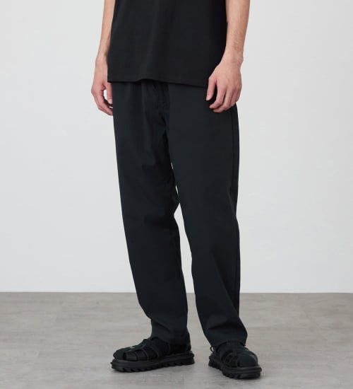 Lee(リー)の【涼COOLMAX】【すっきり】FLeeasy Narrow / ウエストゴムで楽チン イージーパンツ|パンツ/パンツ/メンズ|ブラック