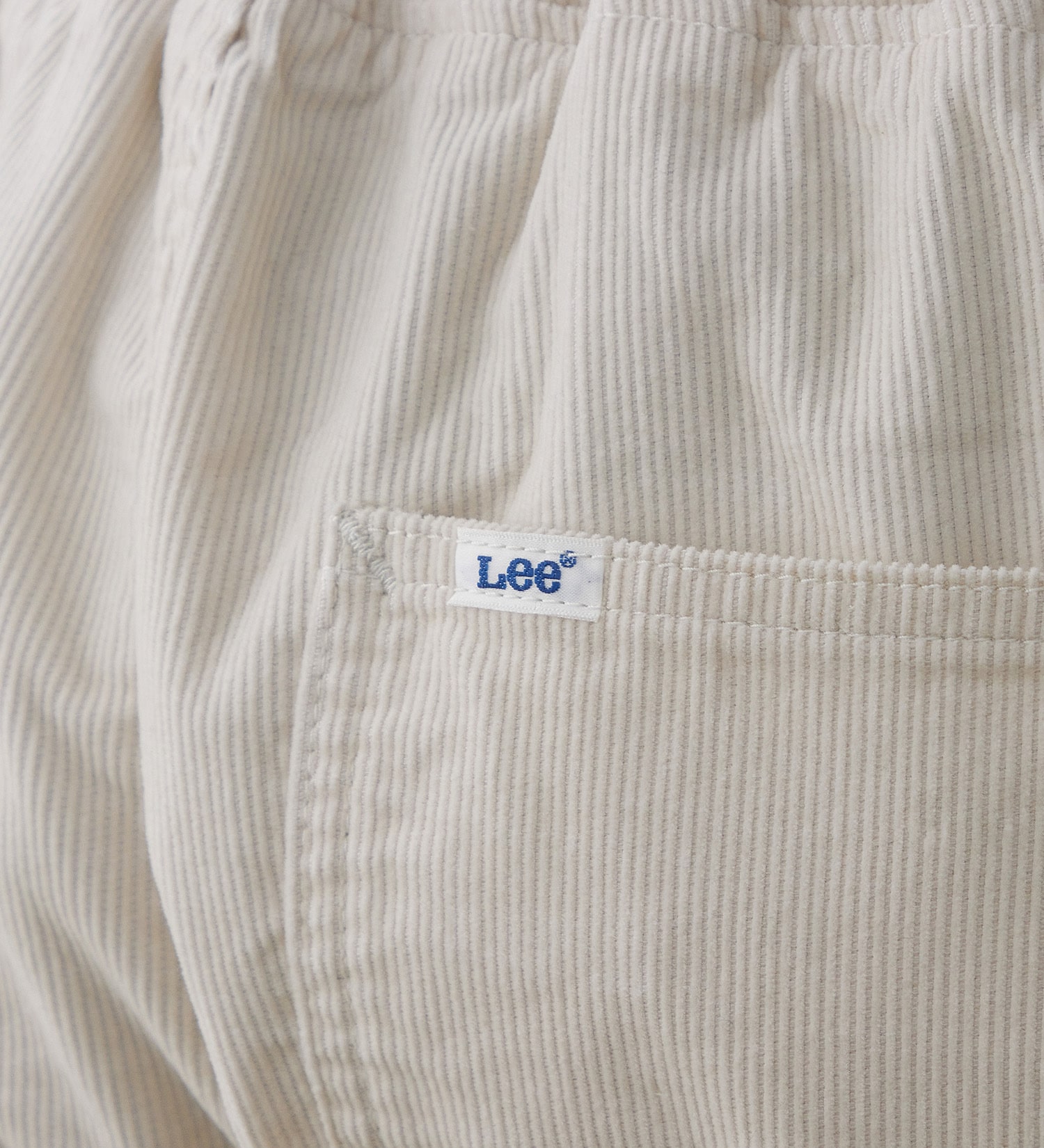 Lee(リー)の【試着対象】FLeeasy / ワイドシルエット イージーパンツ【コーデュロイ】【暖】|パンツ/パンツ/メンズ|オフホワイト