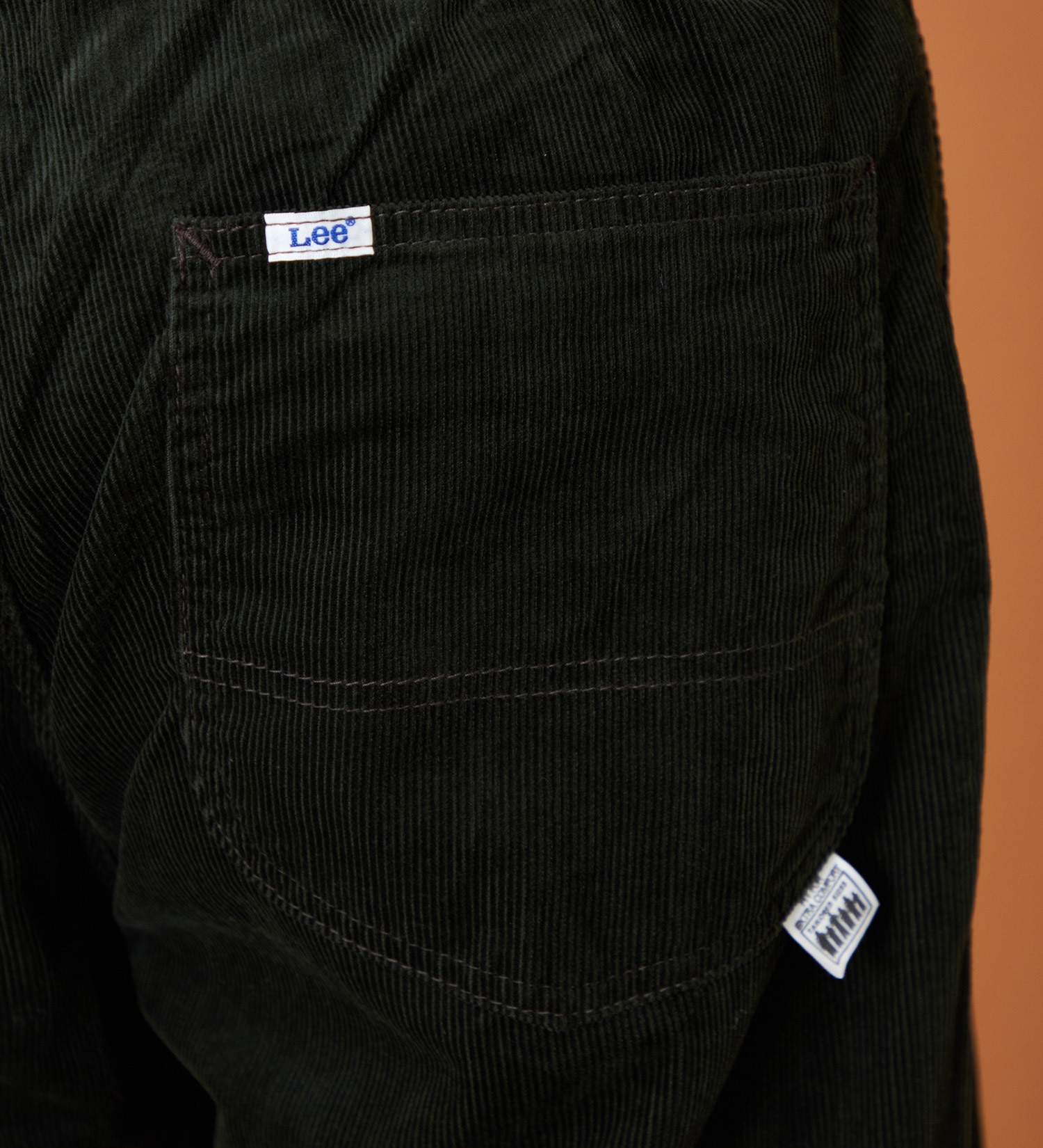 Lee(リー)の【試着対象】【暖】FLeeasy CORDUROY すっきりナロー/イージーパンツ|パンツ/パンツ/メンズ|ダークグリーン